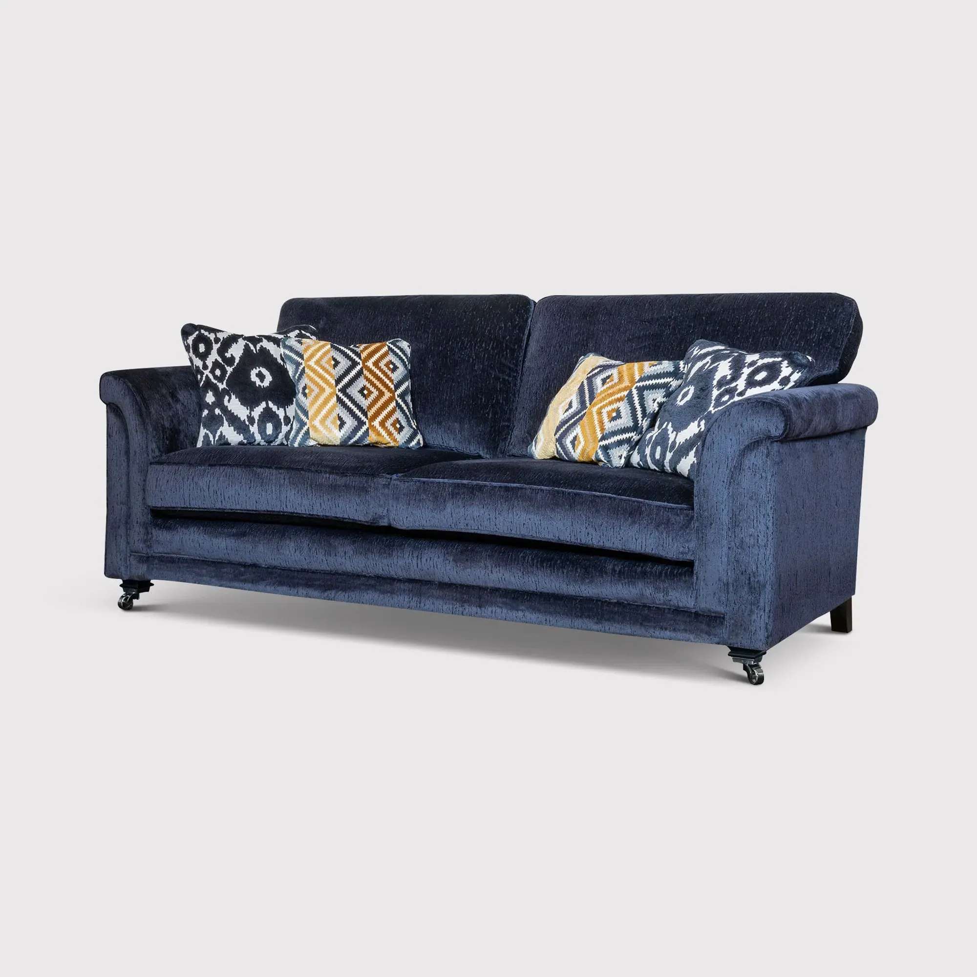 Kentwell Grand Sofa - Navy, Fabric