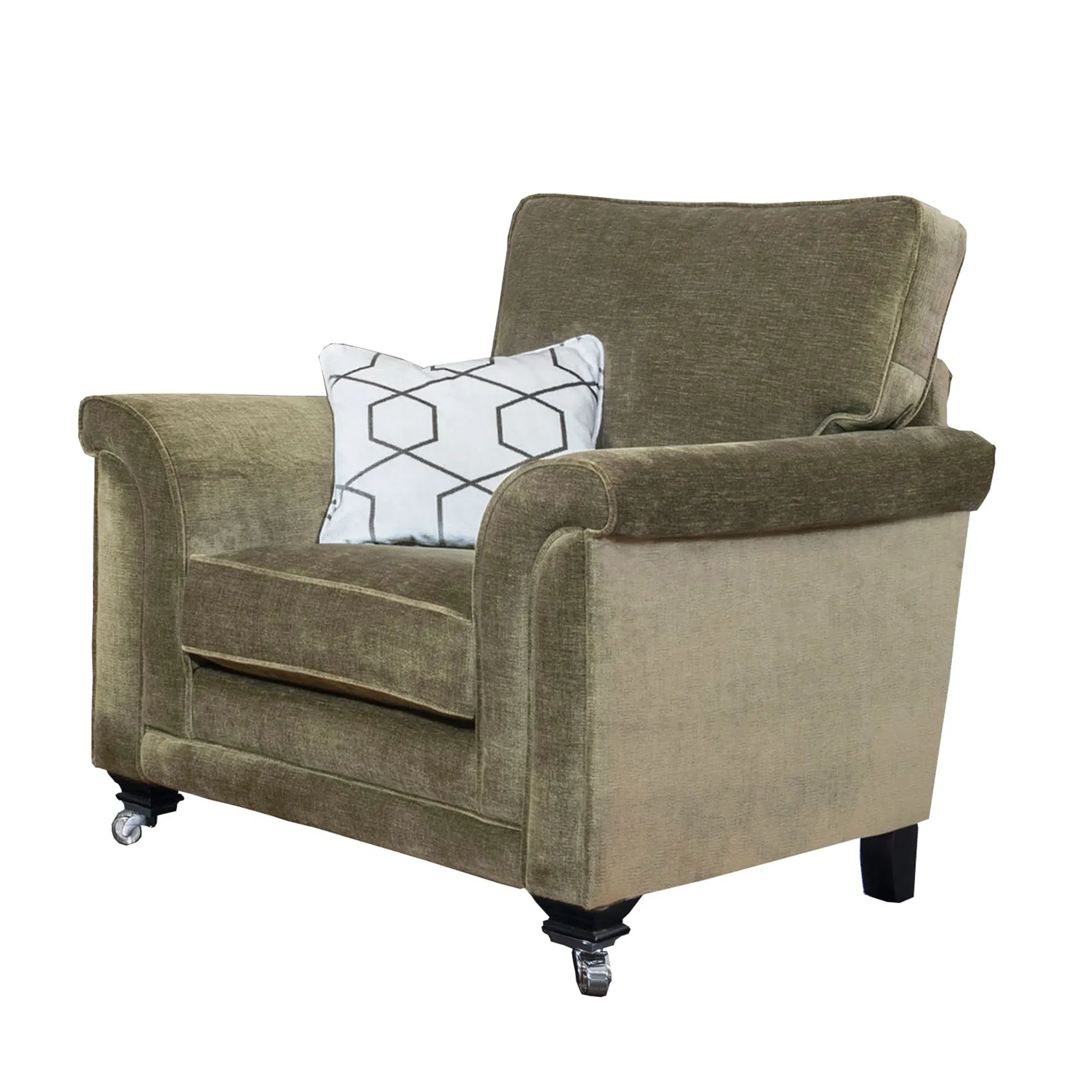 Kentwell Standard Chair - Green, Fabric