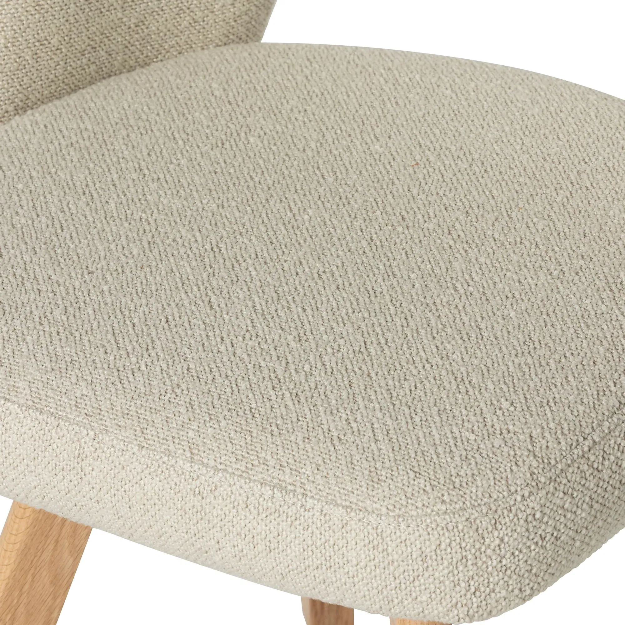 Kerr Dining Chair - Neutral, Fabric