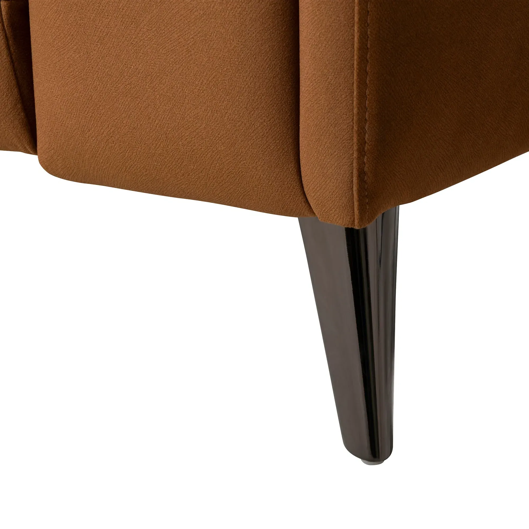 Kerren 2.5-Seater Power Recliner Sofa - Orange, Fabric