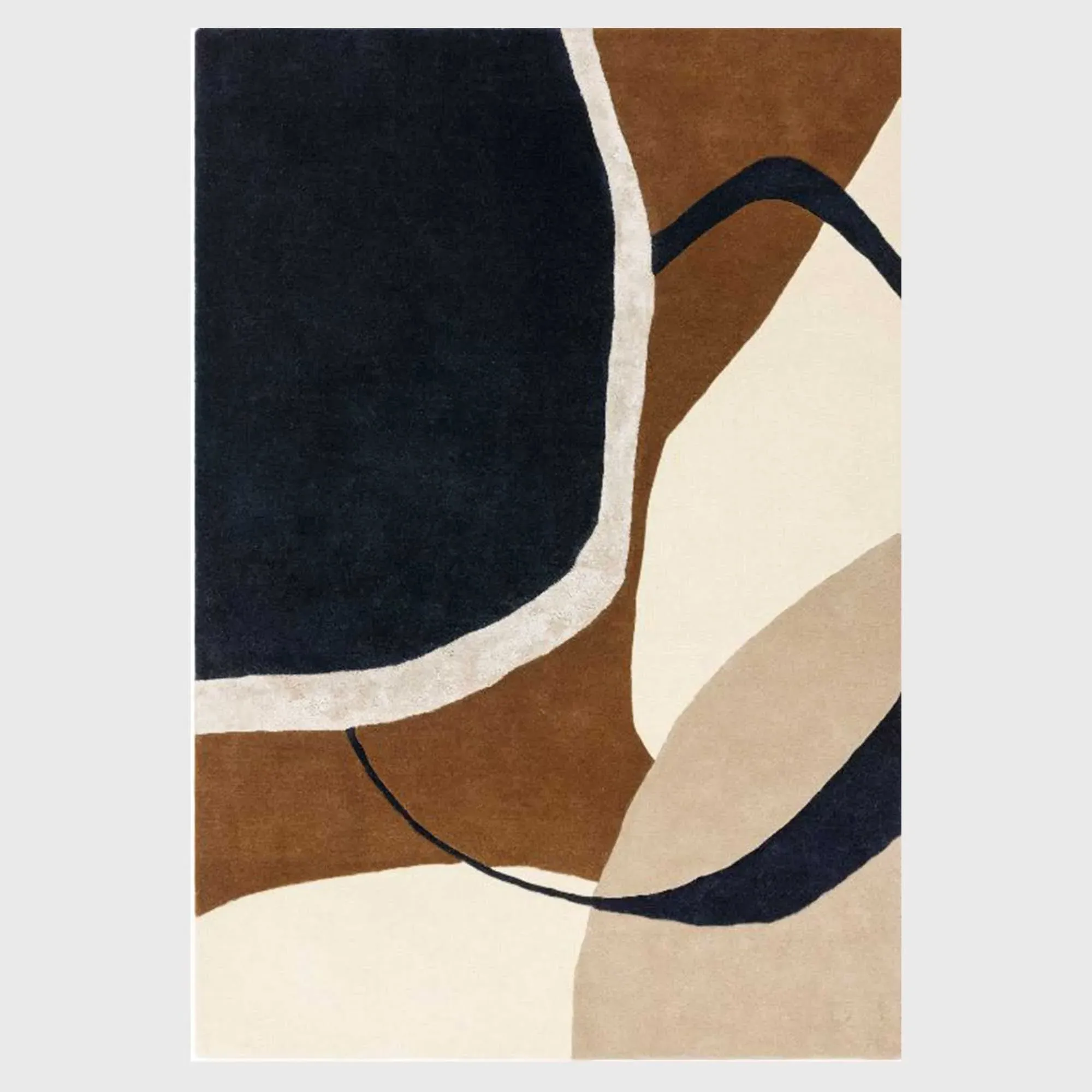 Kinsley Rug - Brown, Wool Blend product