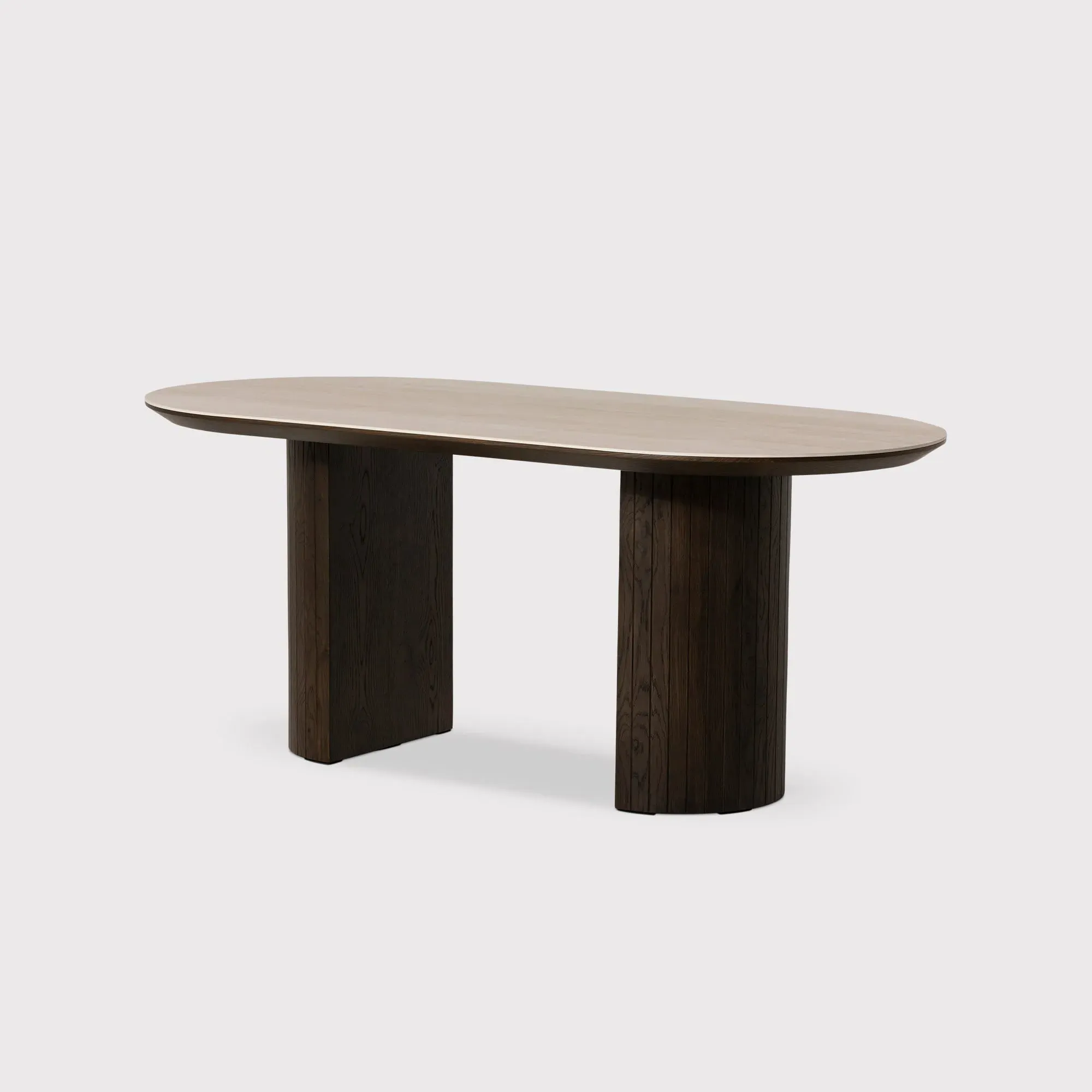 Kita Round Dining Table - Brown, Wood image