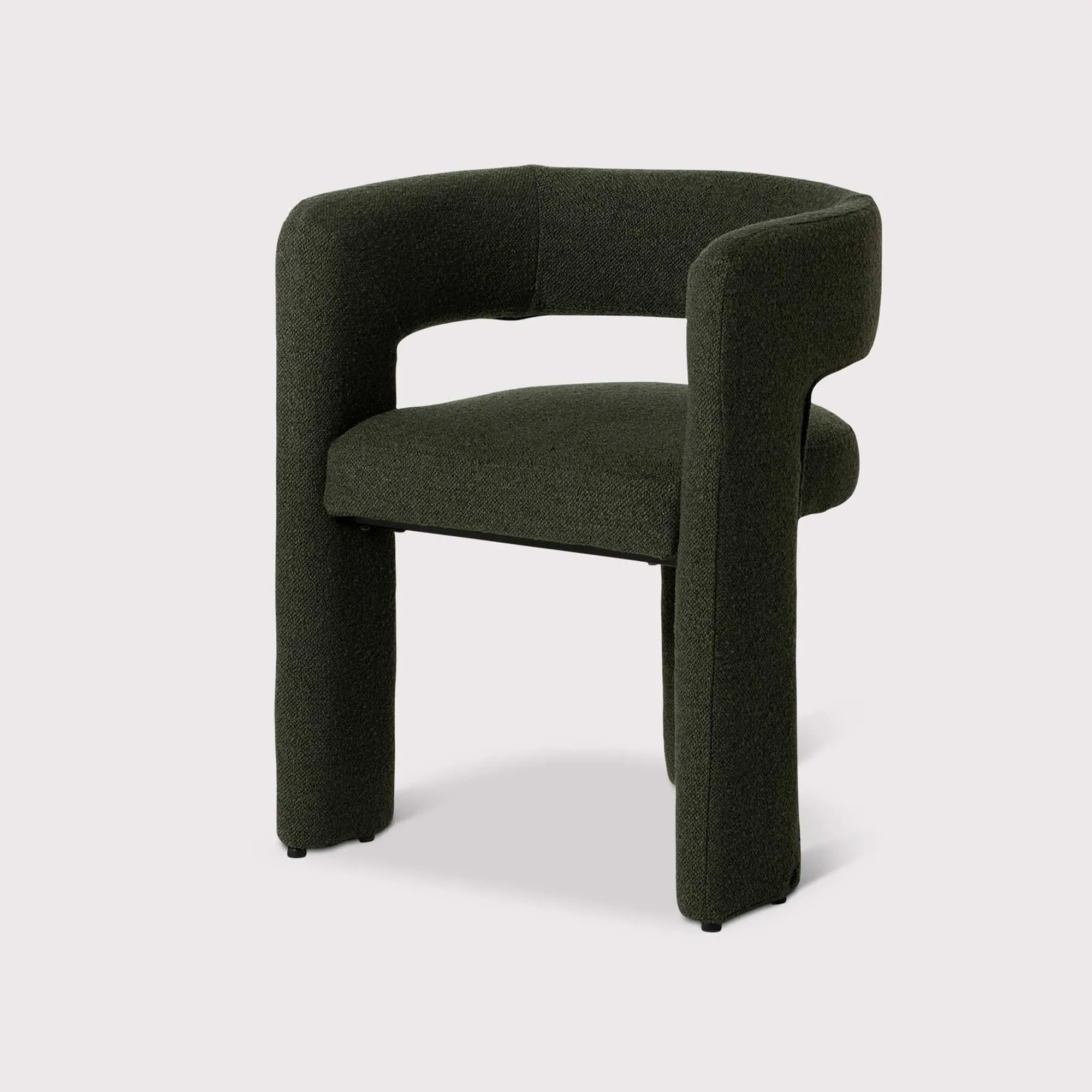 Koda Dining Chair - Green, Fabric