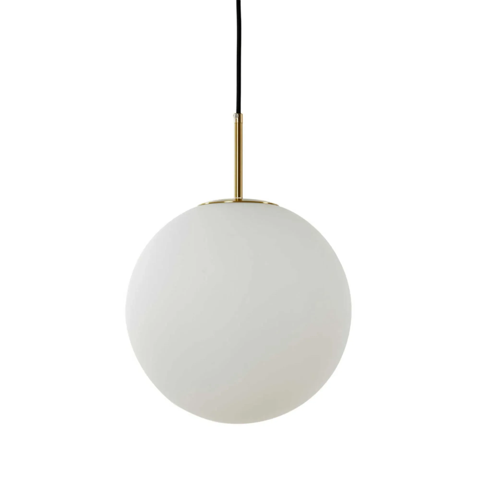 Large Ball Pendant Light - White, Glass