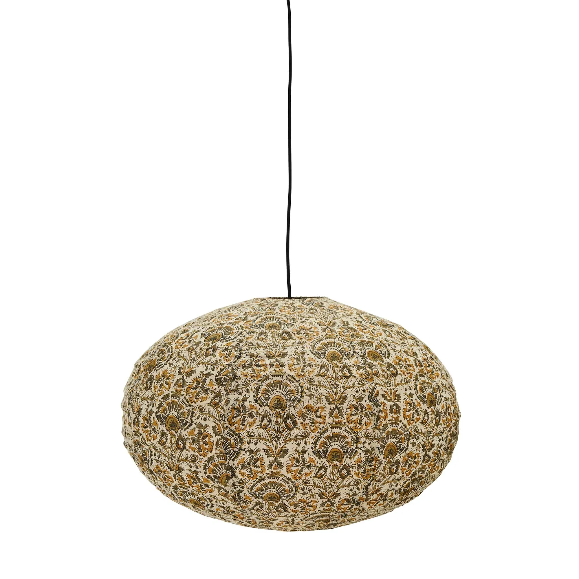 Large Pendant Light - Neutral, Cotton image