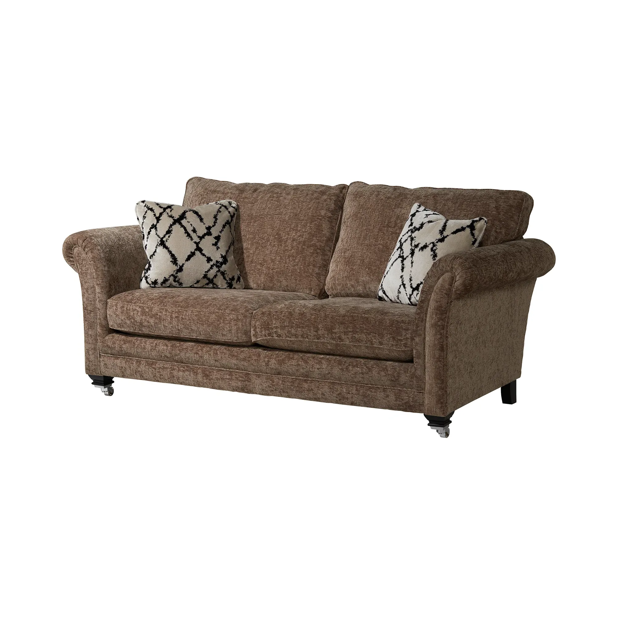 Lassington 3-Seater Sofa - Brown, Fabric