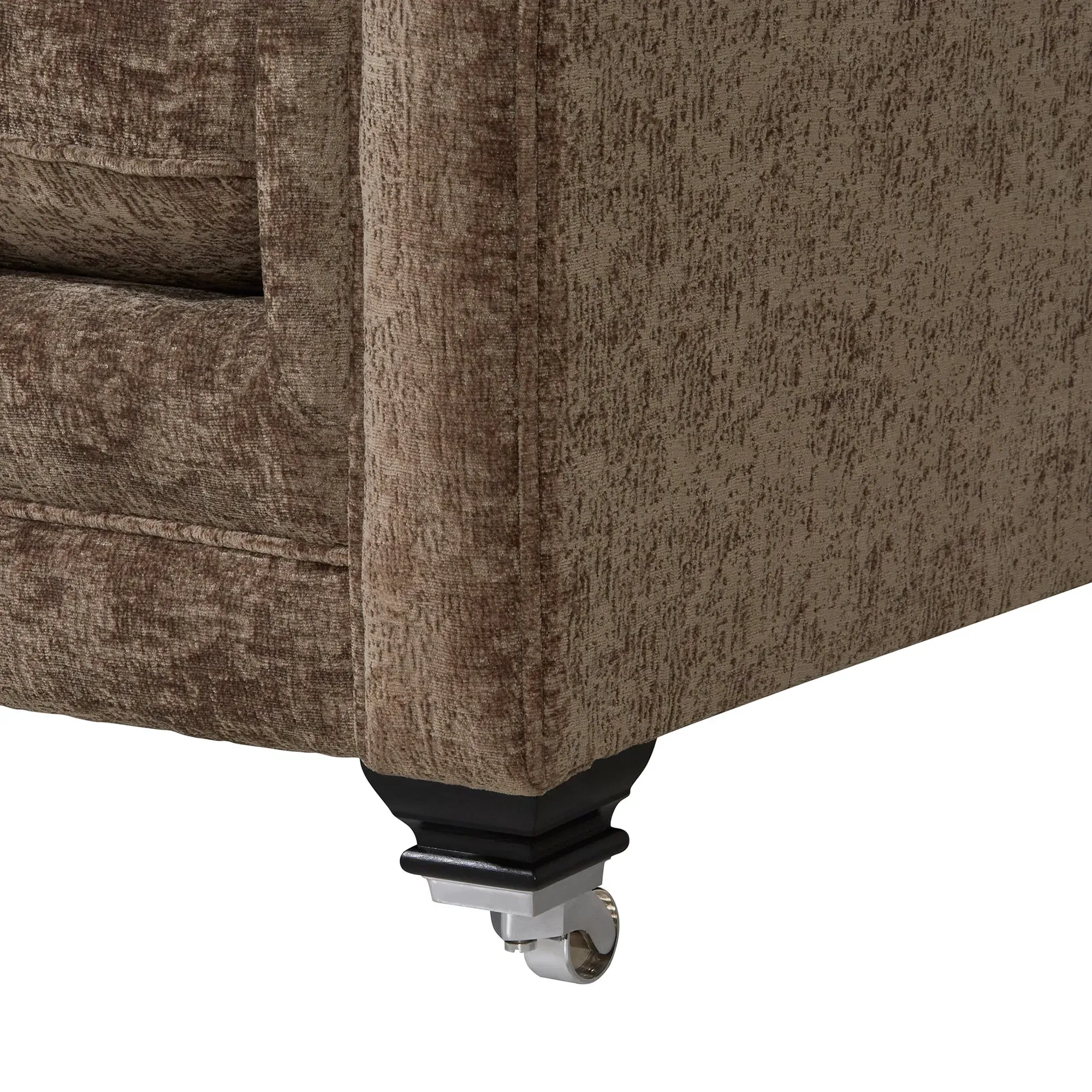 Lassington 3-Seater Sofa - Brown, Fabric