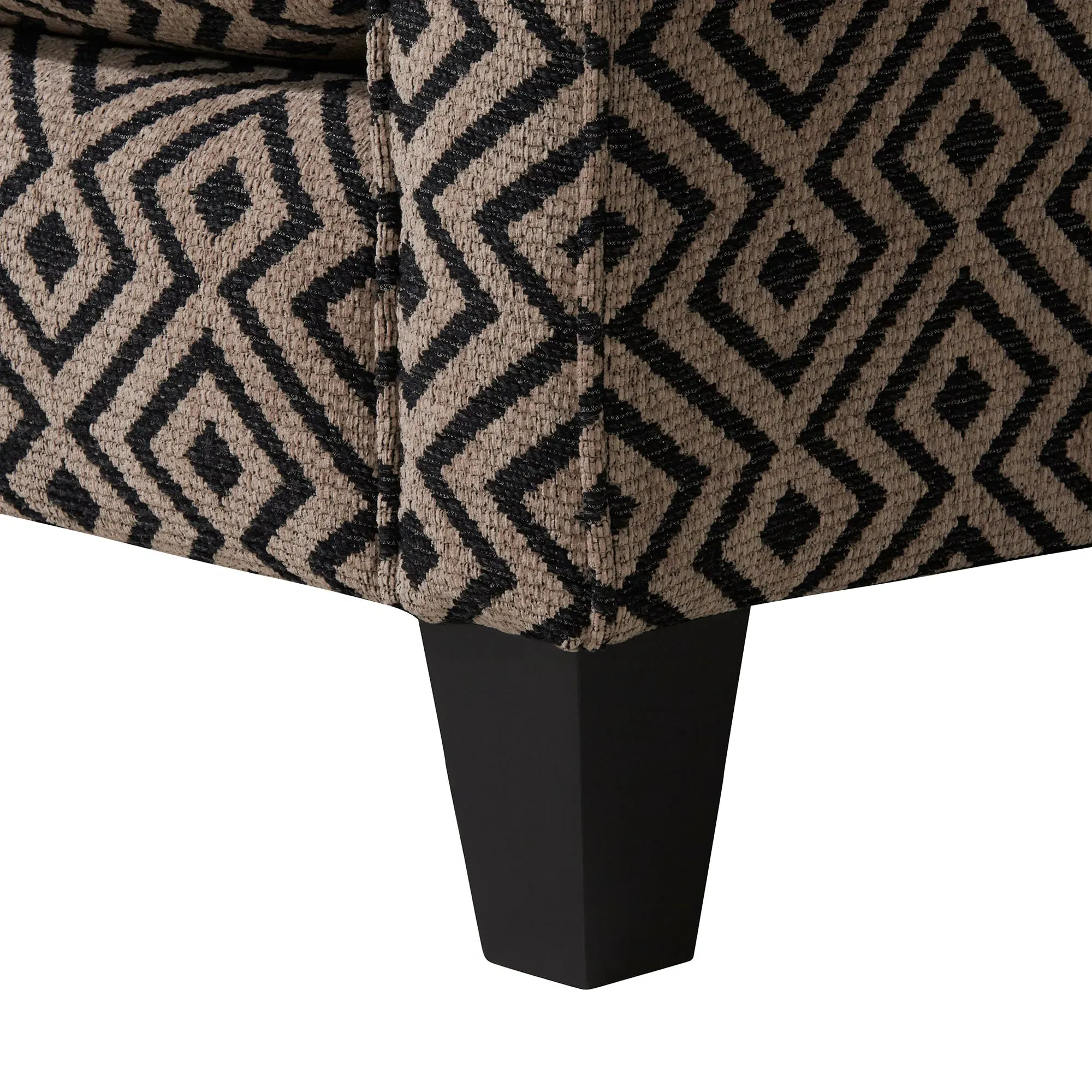 Lassington Accent Chair - Brown, Fabric