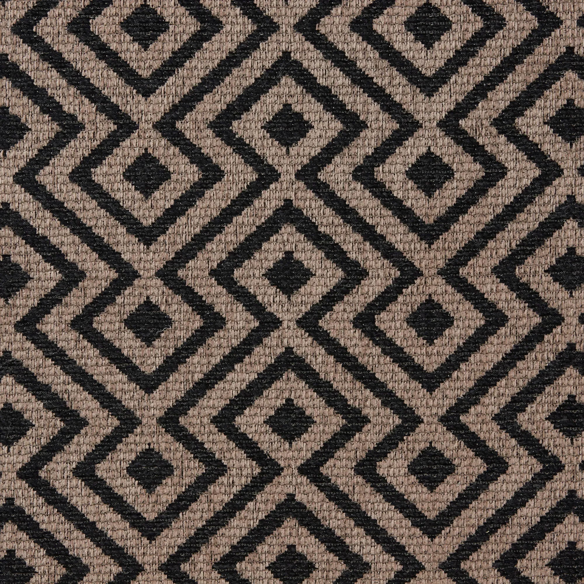 Lassington Legged Ottoman - Brown, Fabric