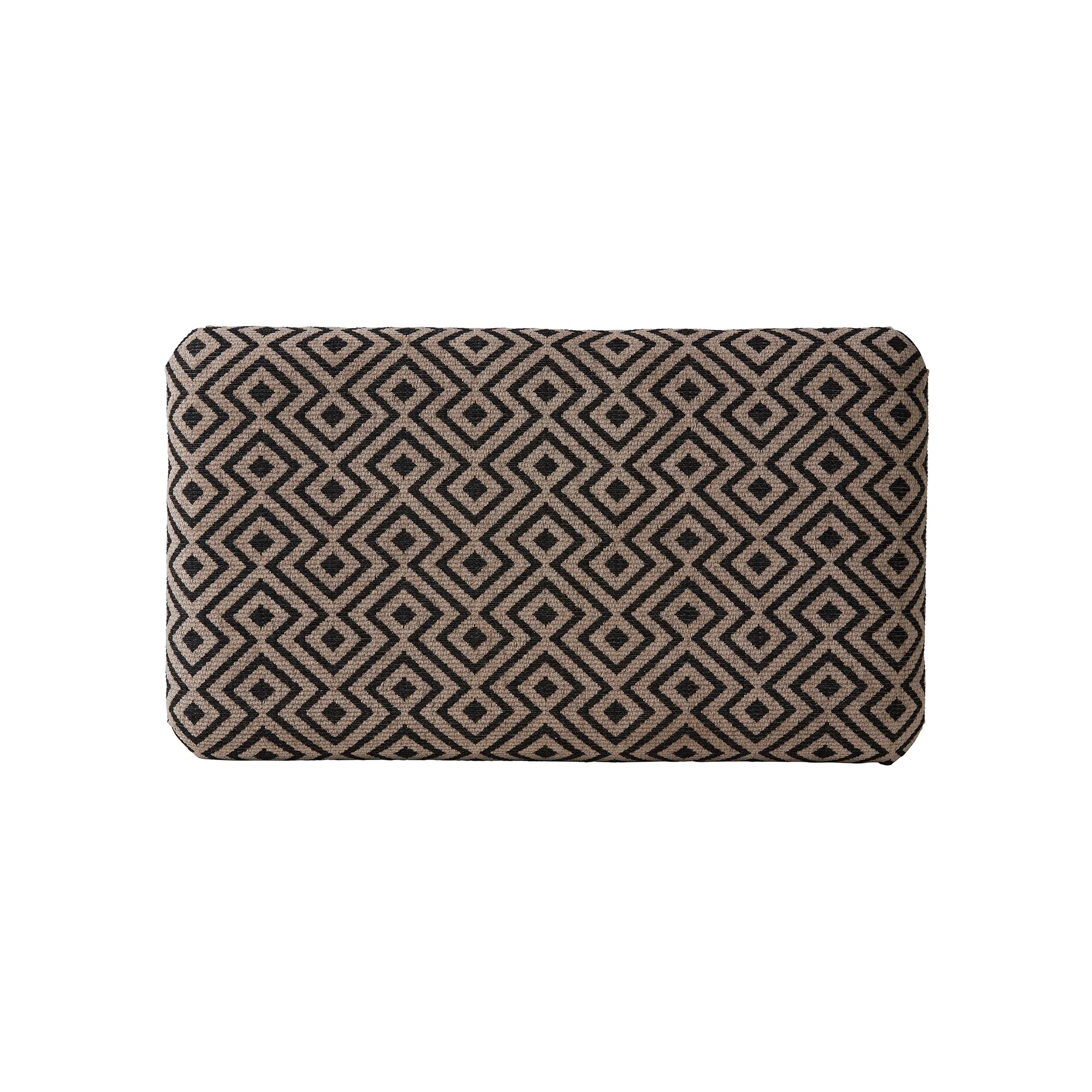 Lassington Legged Ottoman - Brown, Fabric