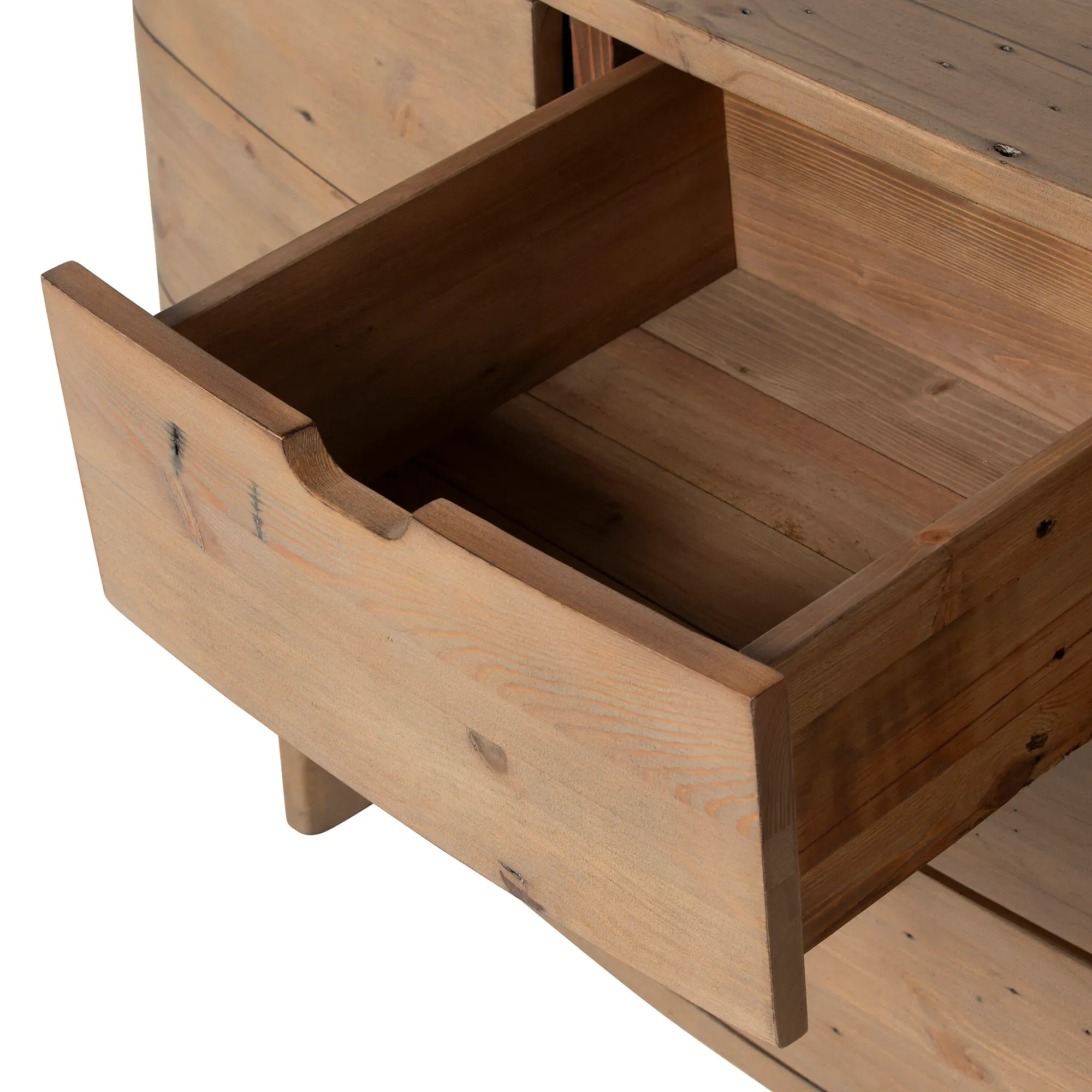 Lathan Buffet Cabinet with 2 Doors - Brown, Wood