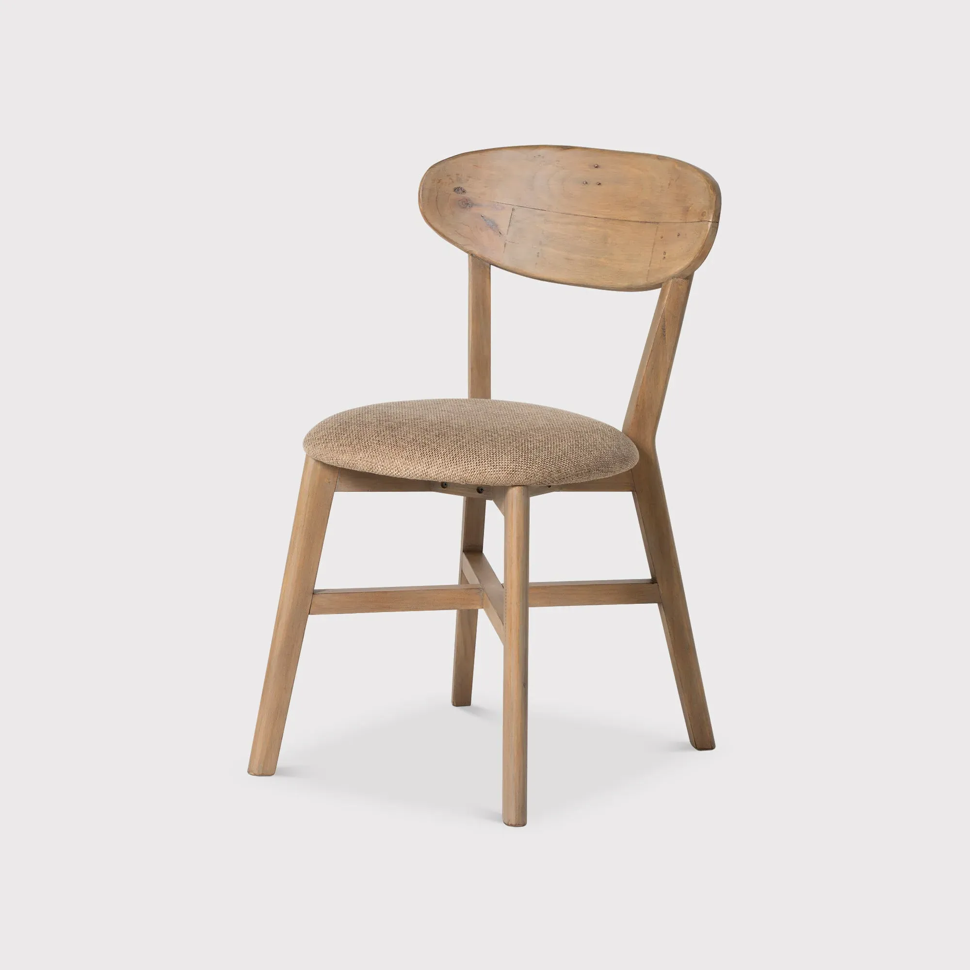 Lathan Dining Chair - Brown, Fabric image