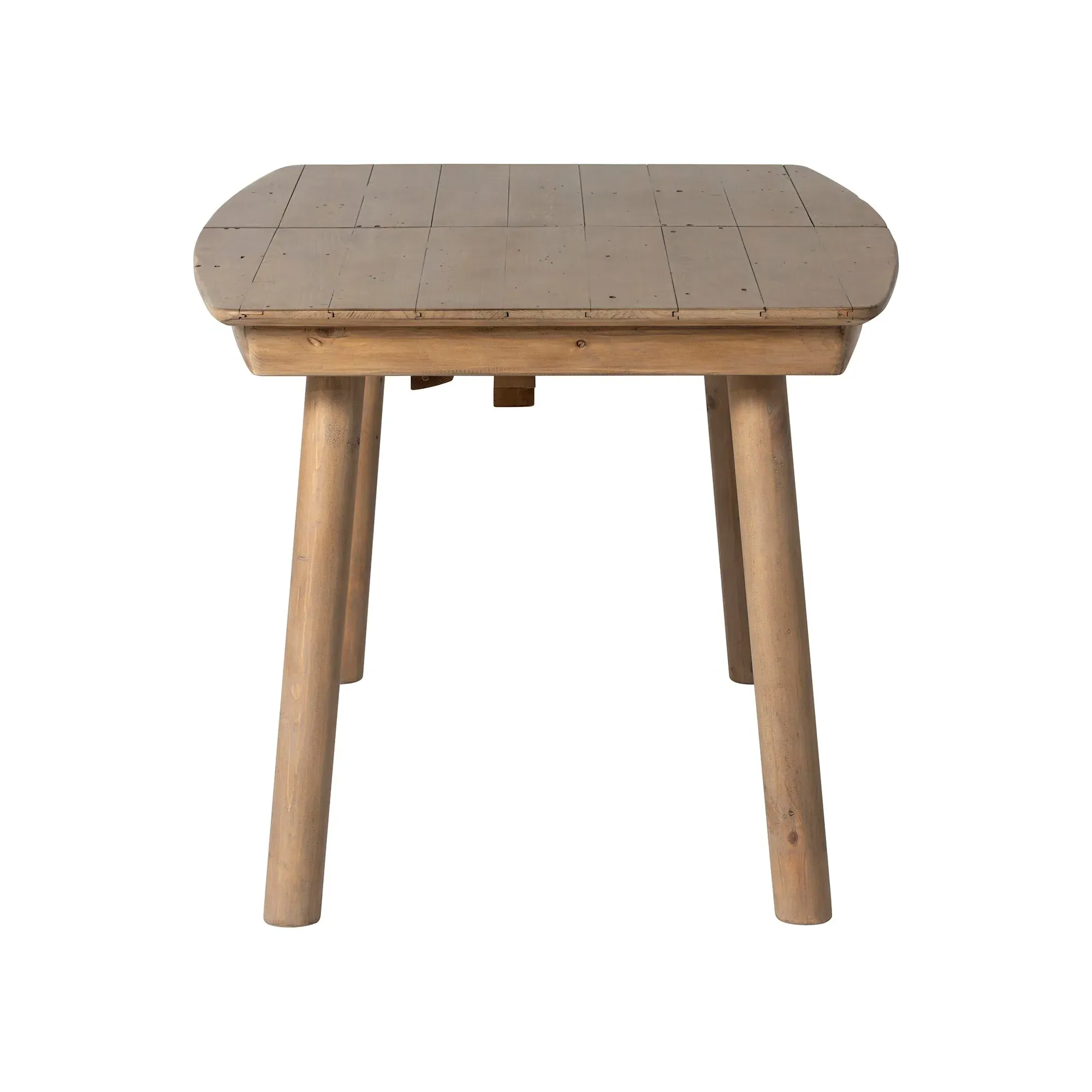 Lathan Extendable Dining Table & 6 Chairs - Brown, Wood