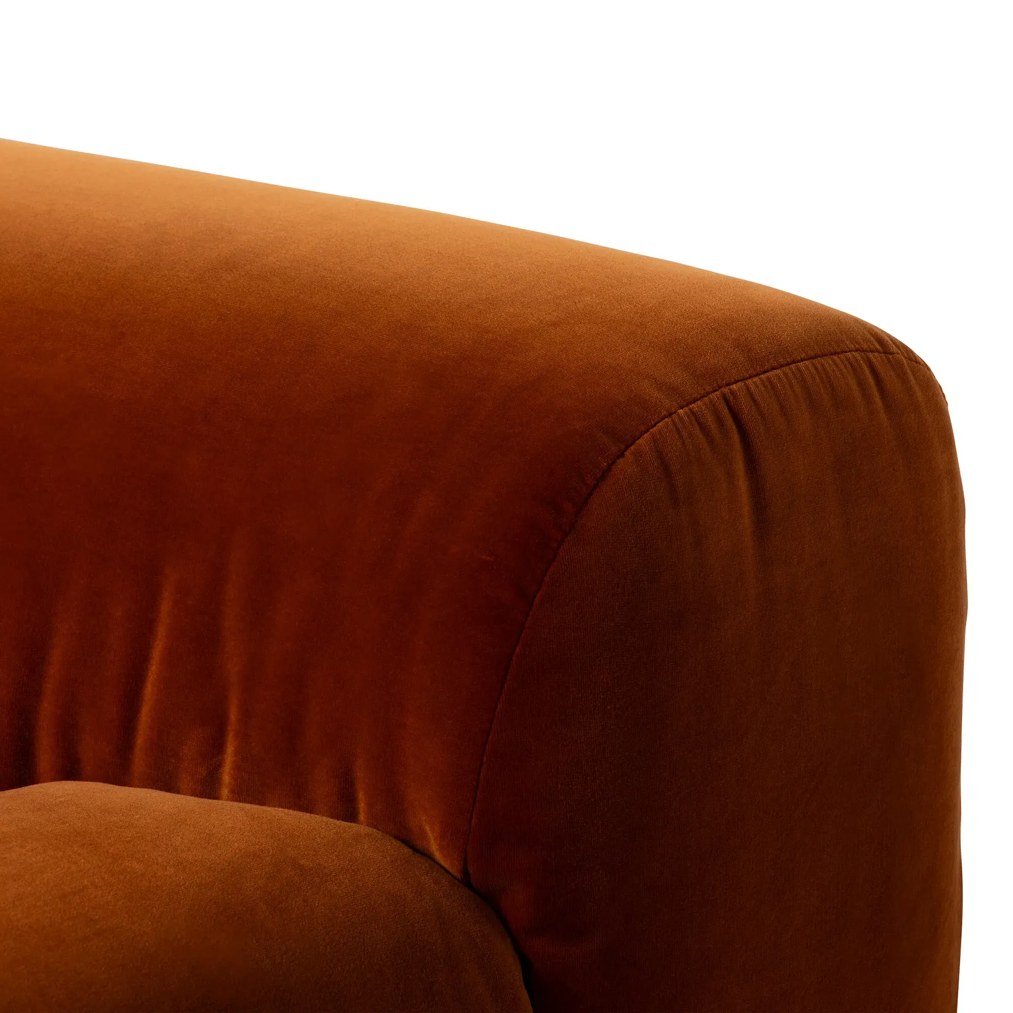 Lavinia 1-Seater Sofa - Velvet