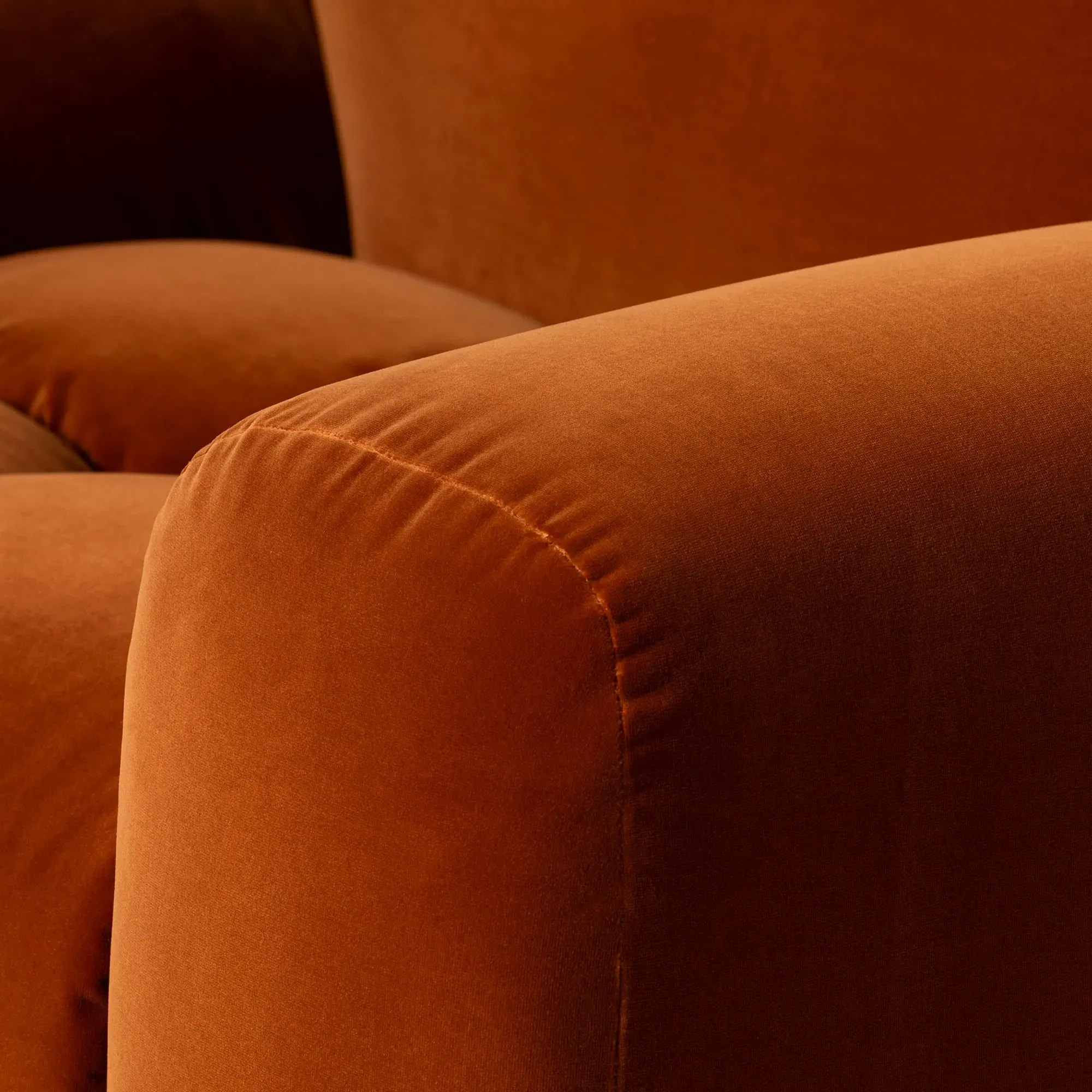 Lavinia 1-Seater Sofa - Velvet