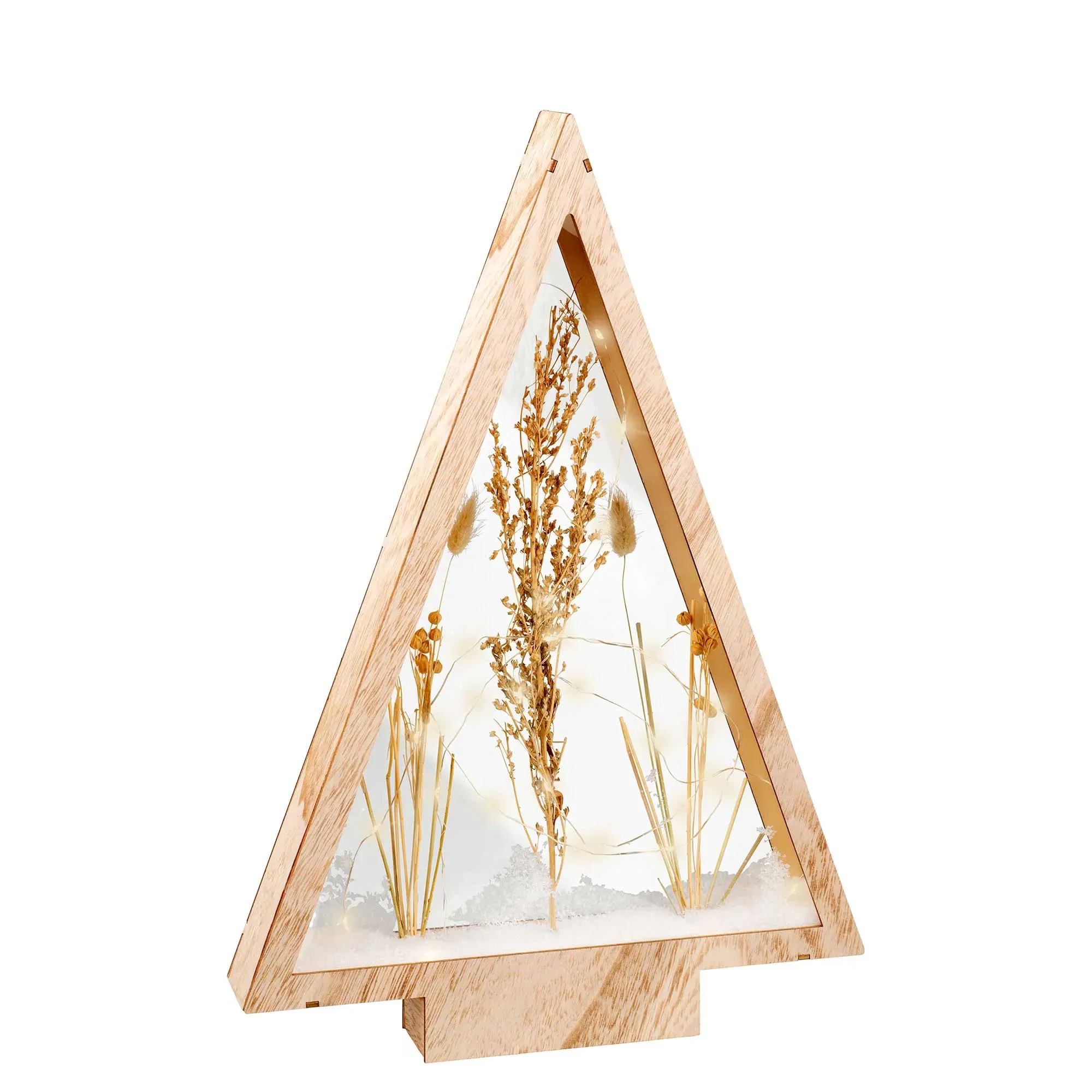 LED Tree Decoration - Neutral, Plywood product