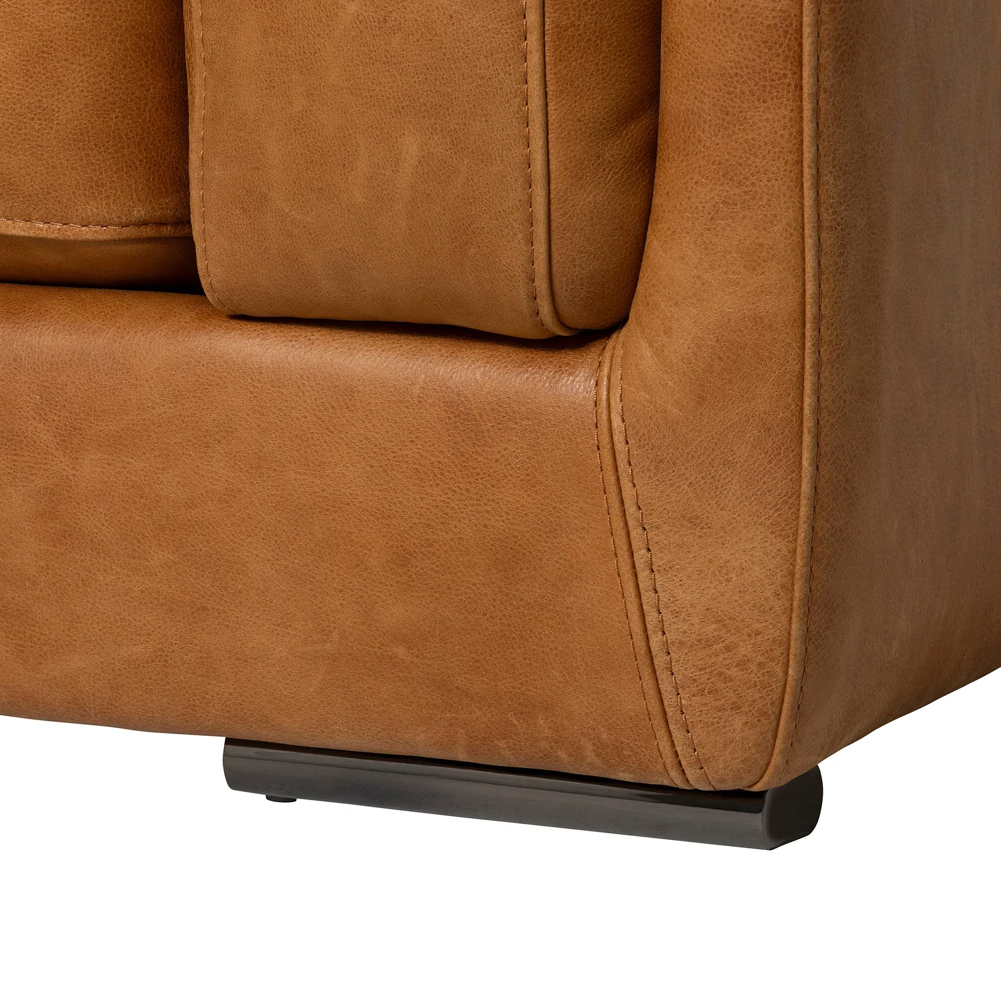 Ledbury 1.5 Seater Sofa - Brown, Leather