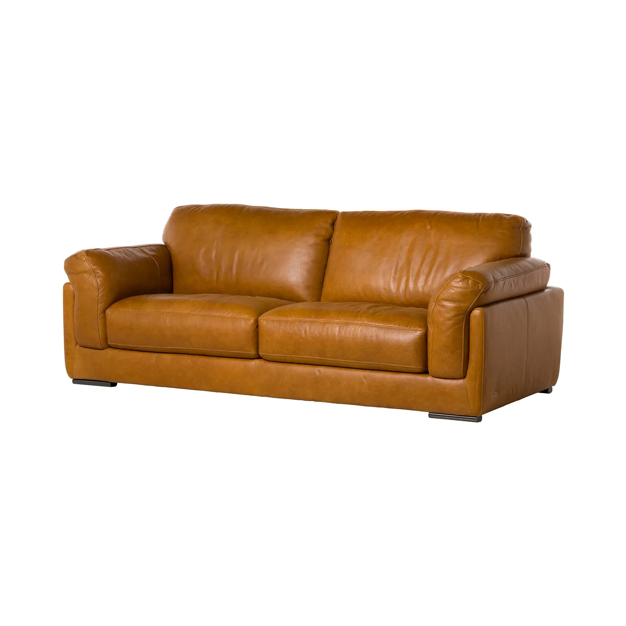Ledbury 3-Seater Sofa - Brown, Leather