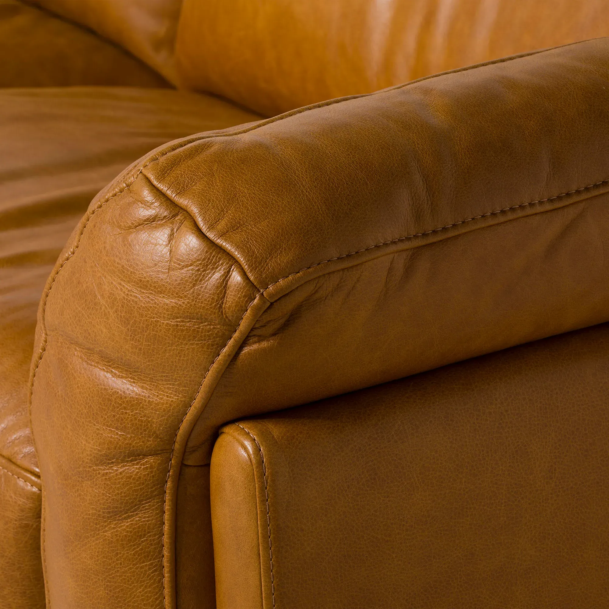 Ledbury 3-Seater Sofa - Brown, Leather