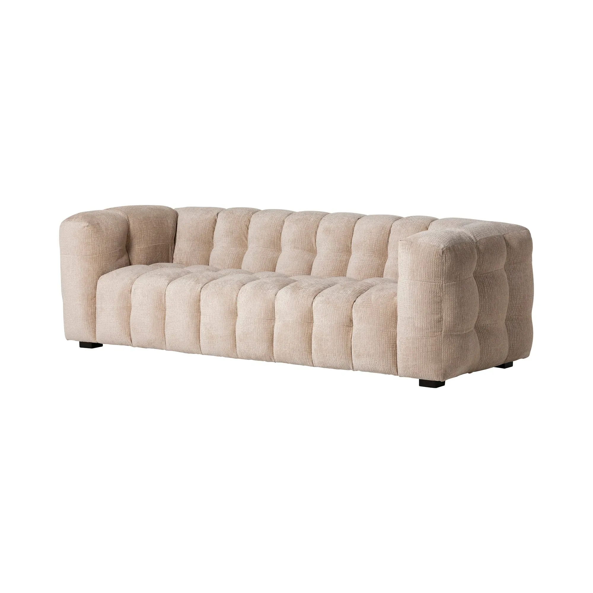 Lenor 3-Seater Sofa - White