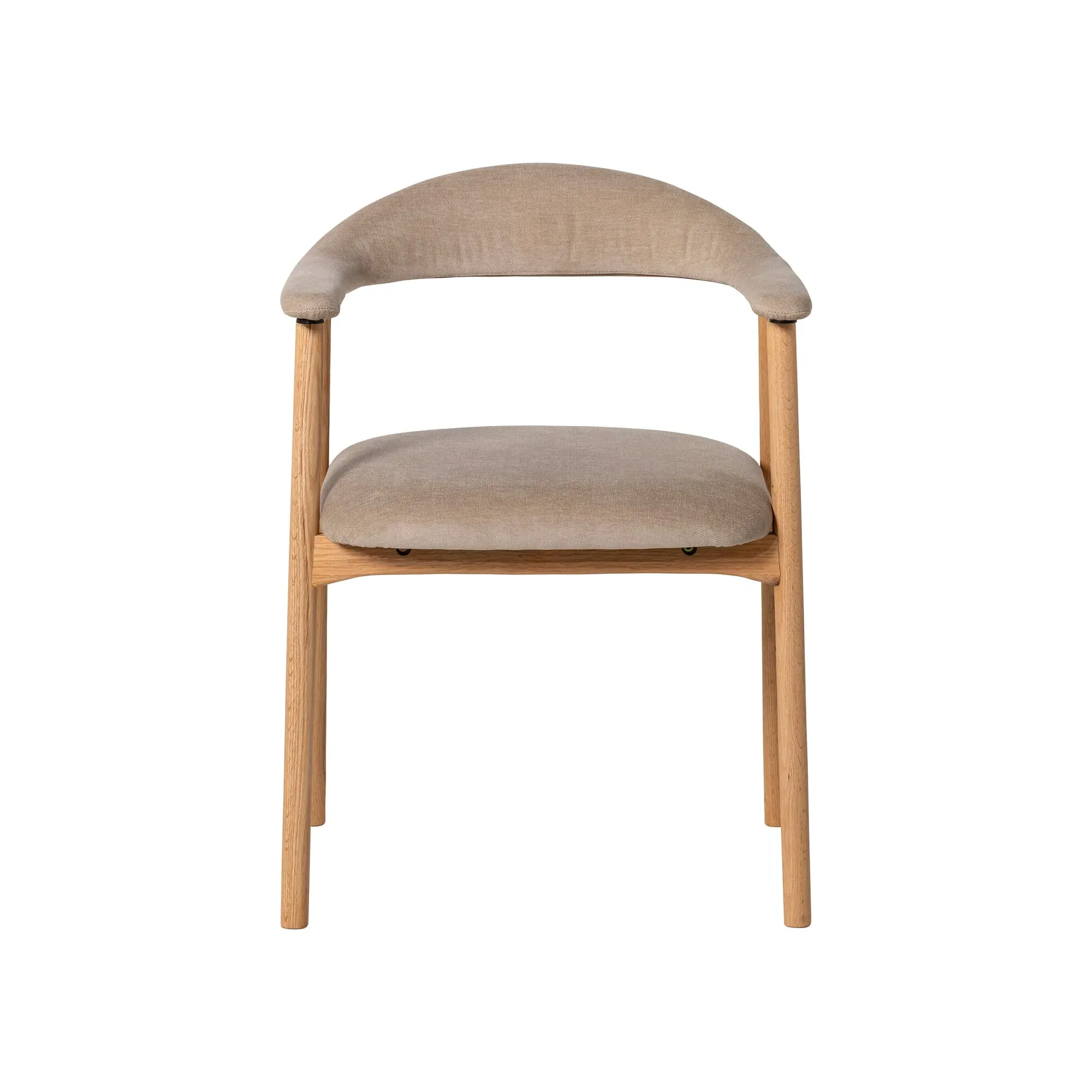 Lerman Dining Chair with Arms - Neutral, Oak