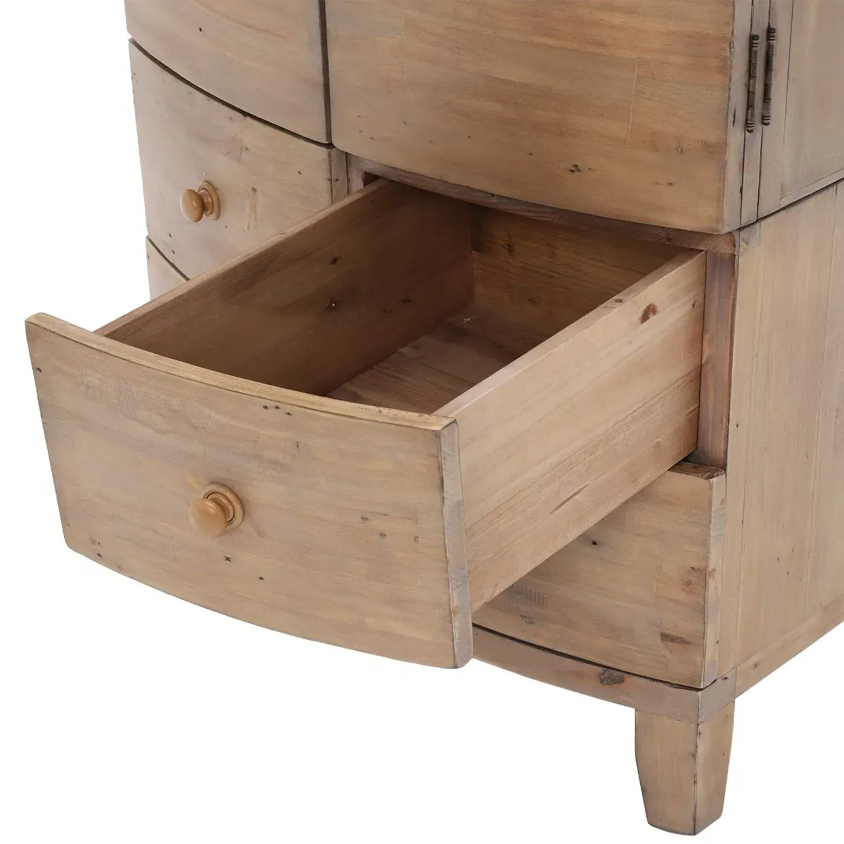 Lewes Small Wardrobe - Brown, Reclaimed Wood