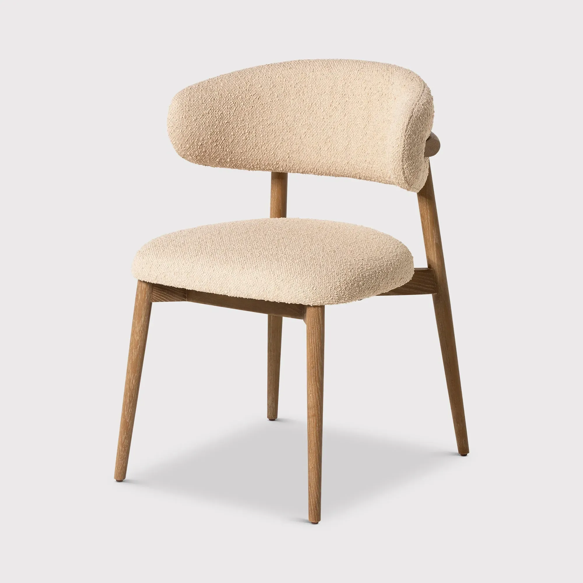 Lexa Dining Chair - Neutral, Boucle image