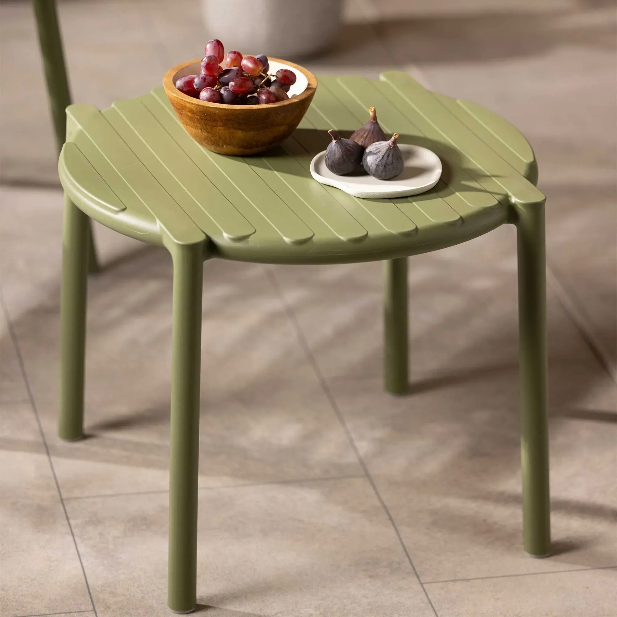 Lima Round Coffee Table - Green