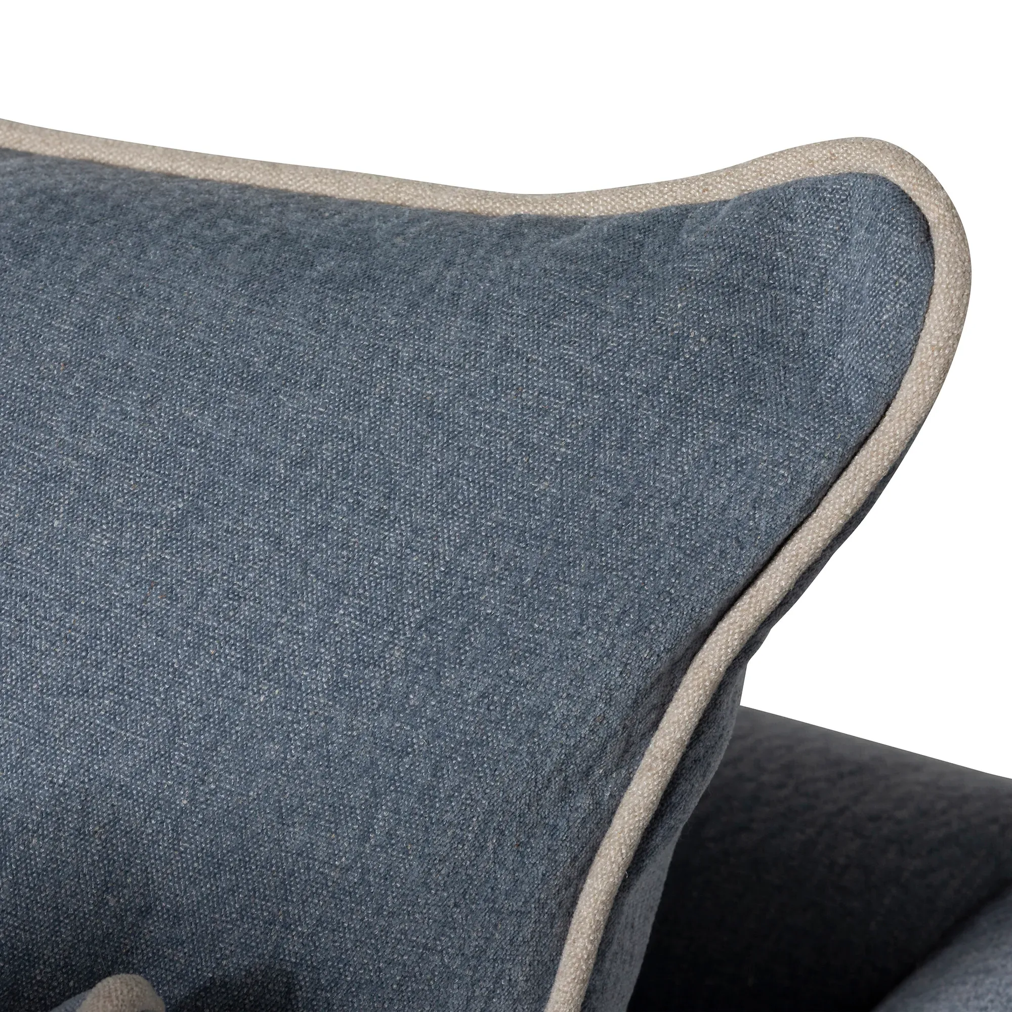 Lincoln Extra Large Split Sofa - Blue, Fabric