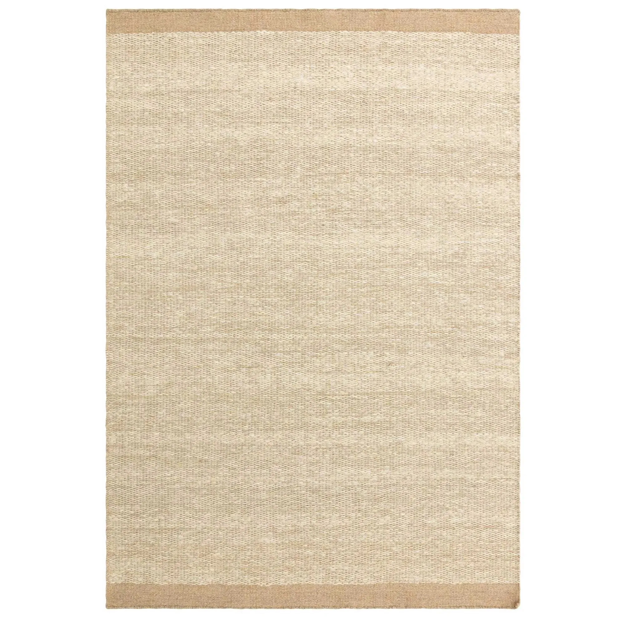 Liora Square Rug - Sand, Wool