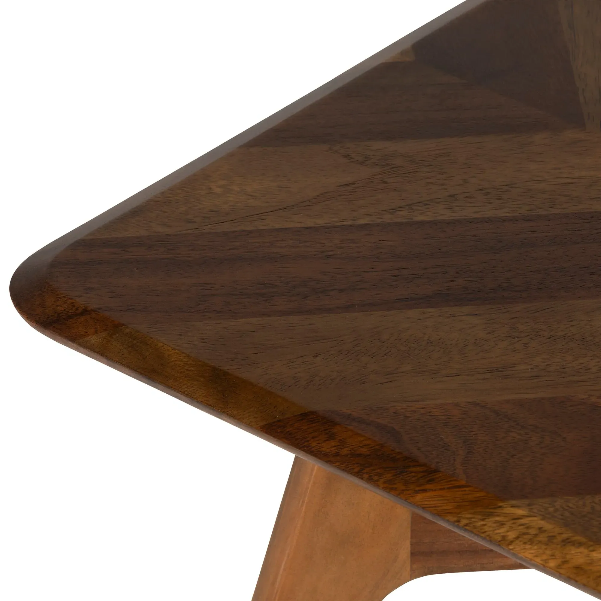 Lockley Rectangular Coffee Table - Brown, Saman Wood