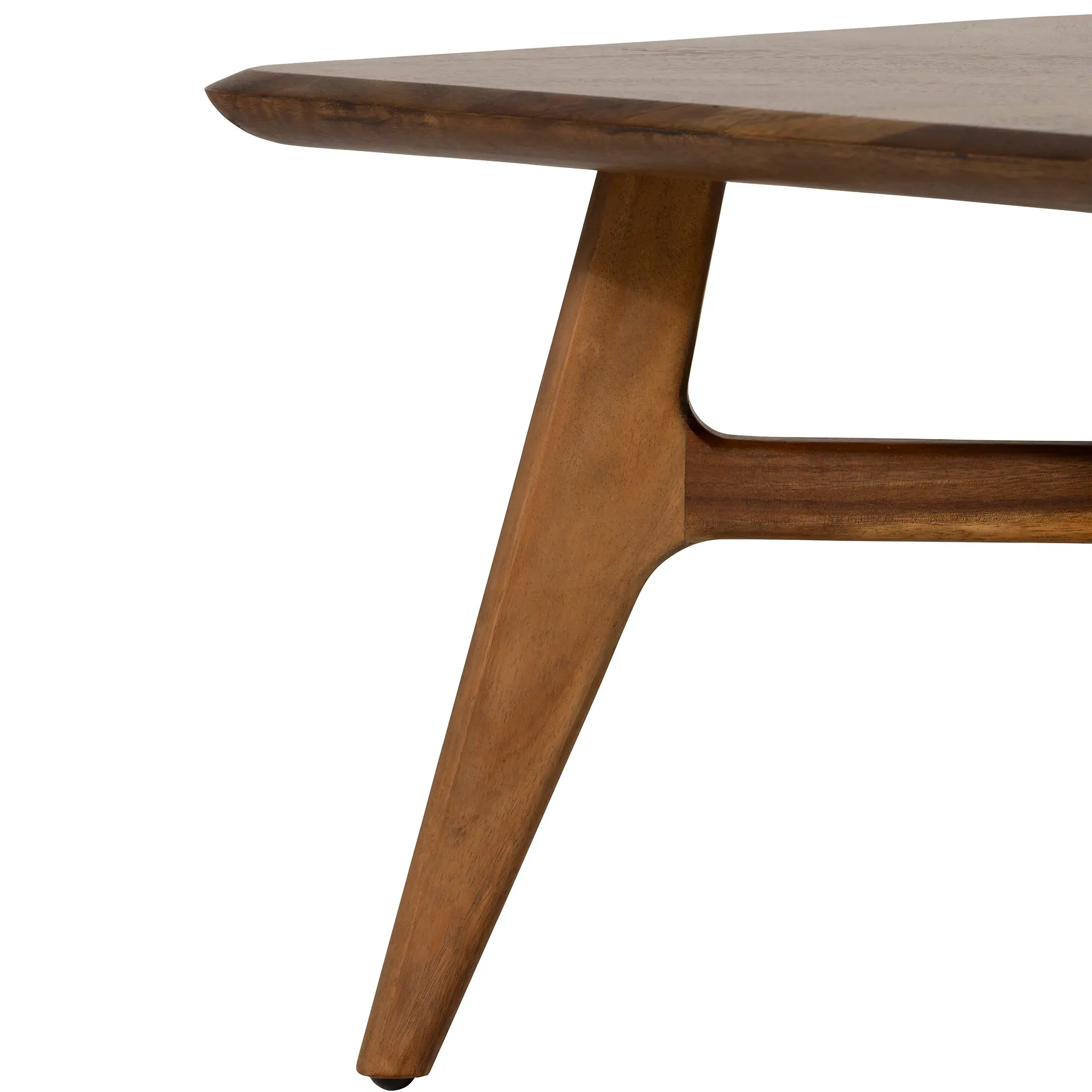 Lockley Rectangular Coffee Table - Brown, Saman Wood