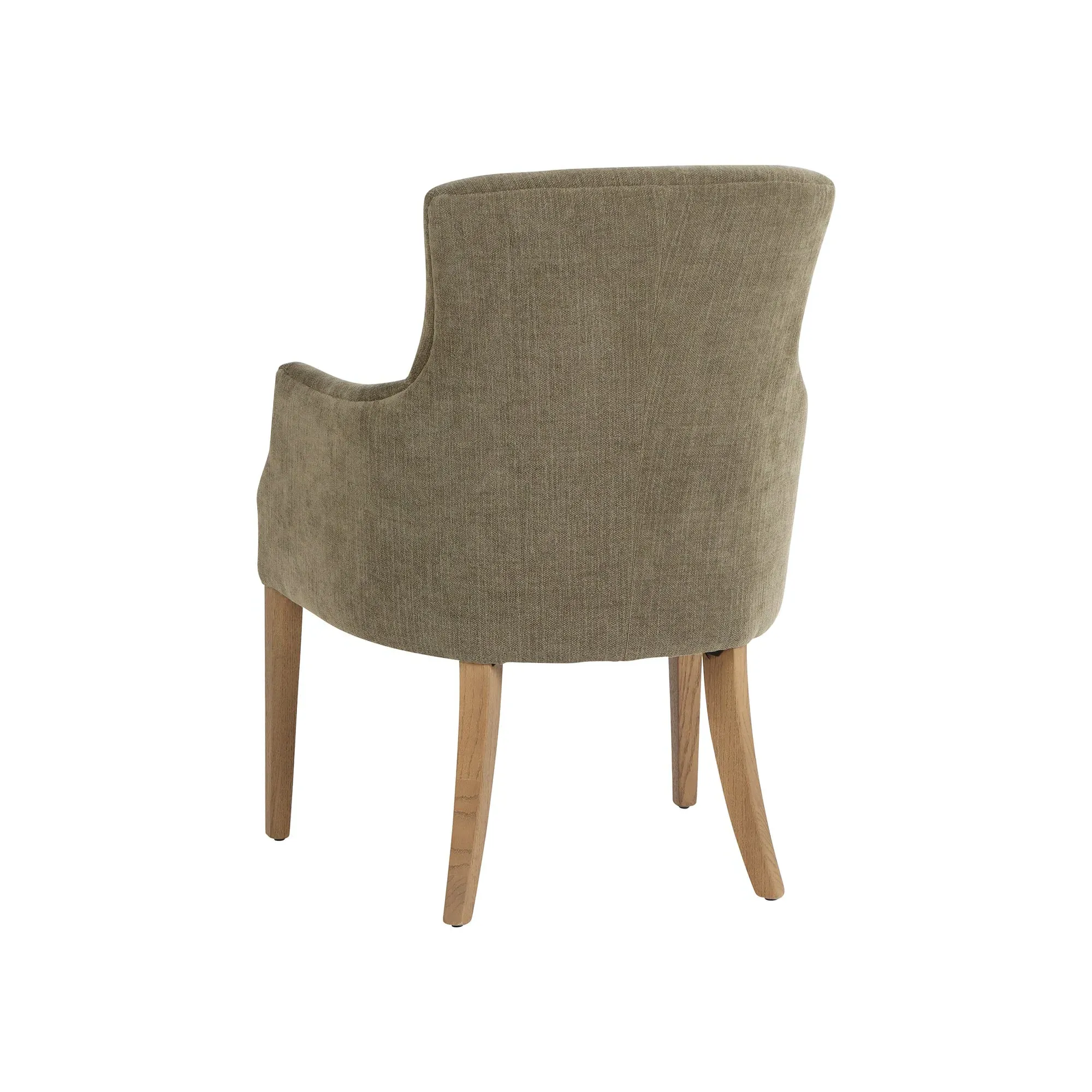 Lockwood Dining Armchair - Green, Ash Wood