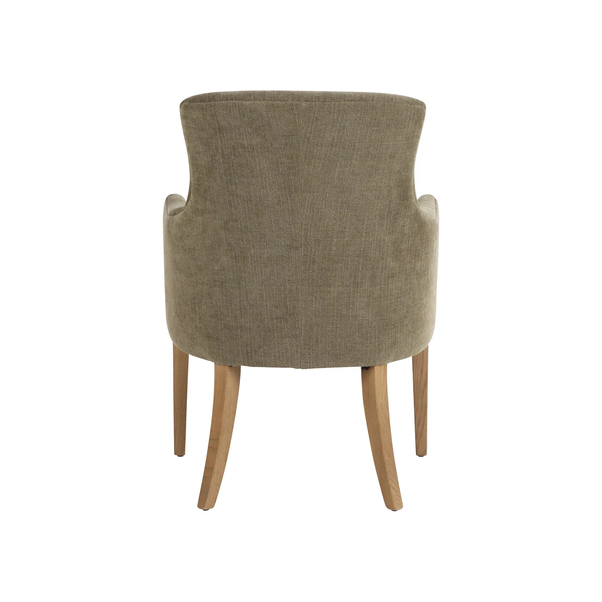 Lockwood Dining Armchair - Green, Ash Wood