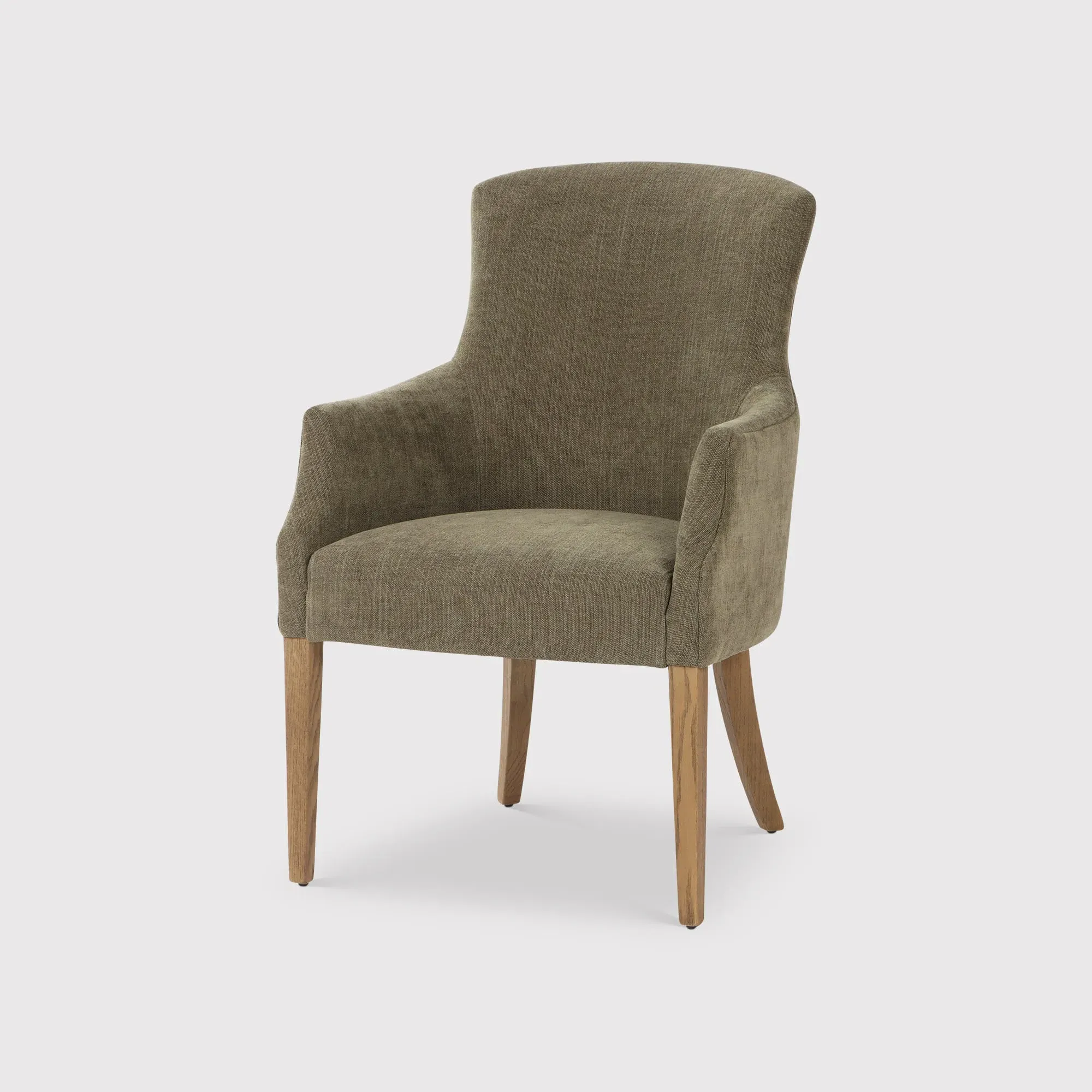 Lockwood Dining Armchair - Green, Ash Wood image