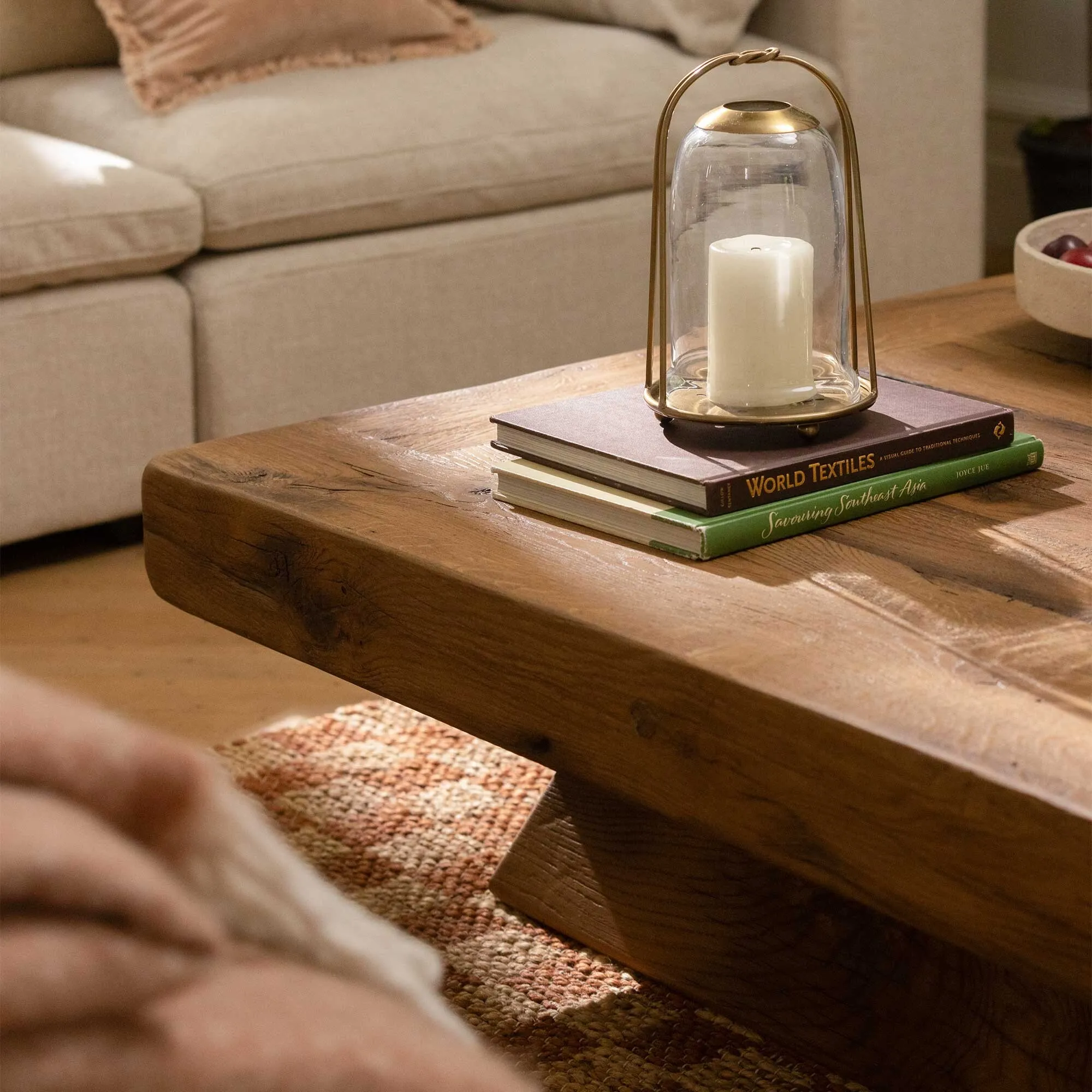 Lomond Square Coffee Table - Brown, Oak