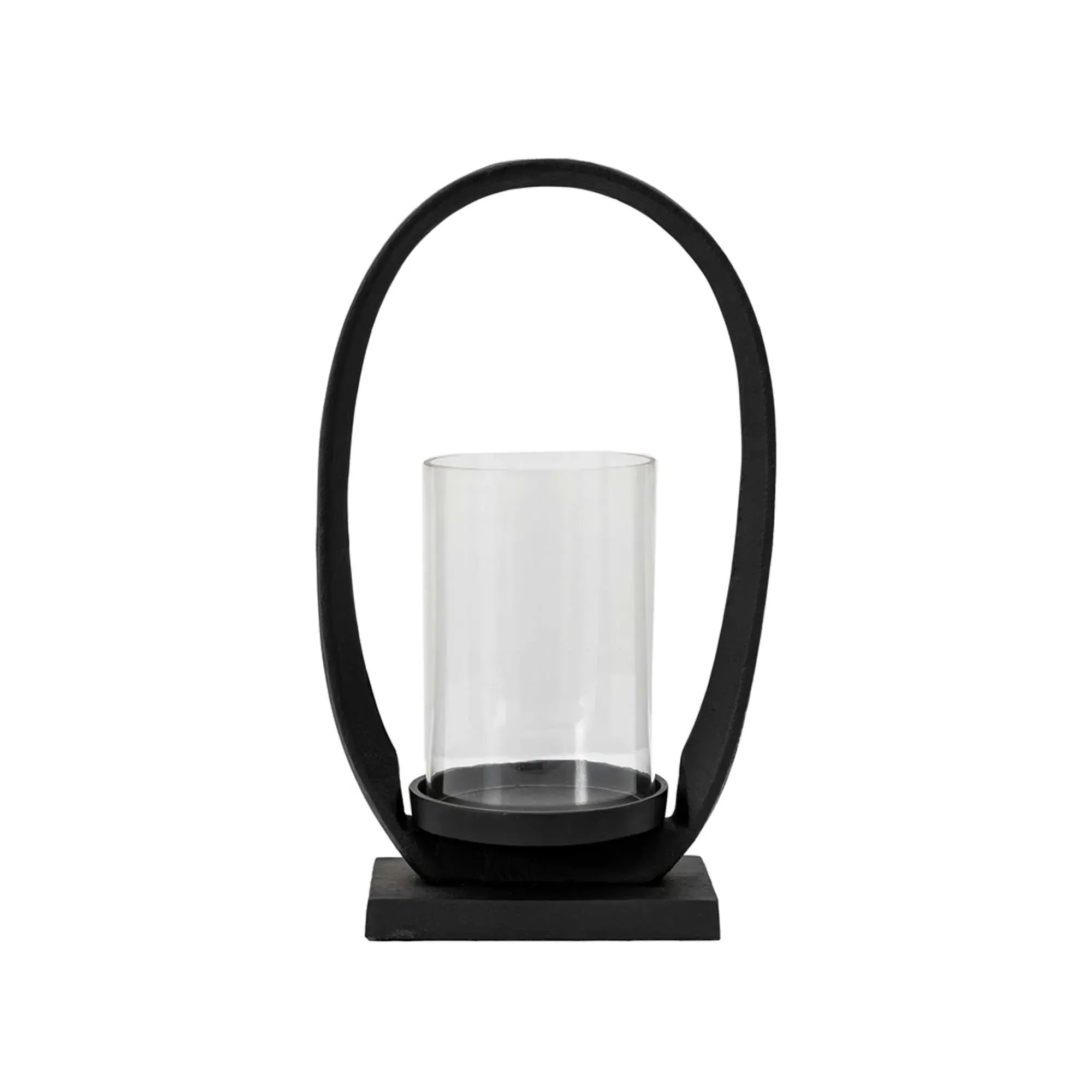 Loop Lantern - Black, Metal