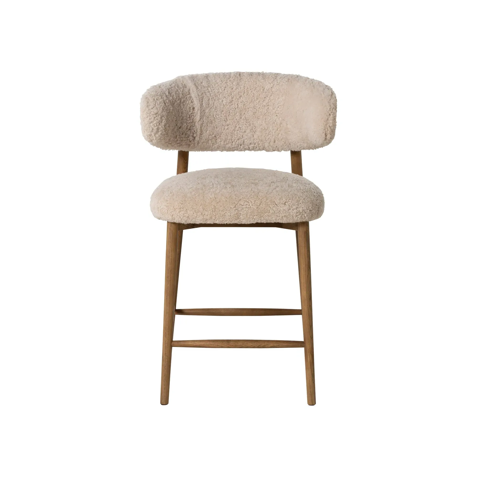 Lorna Counter Stool - Sheep Fur