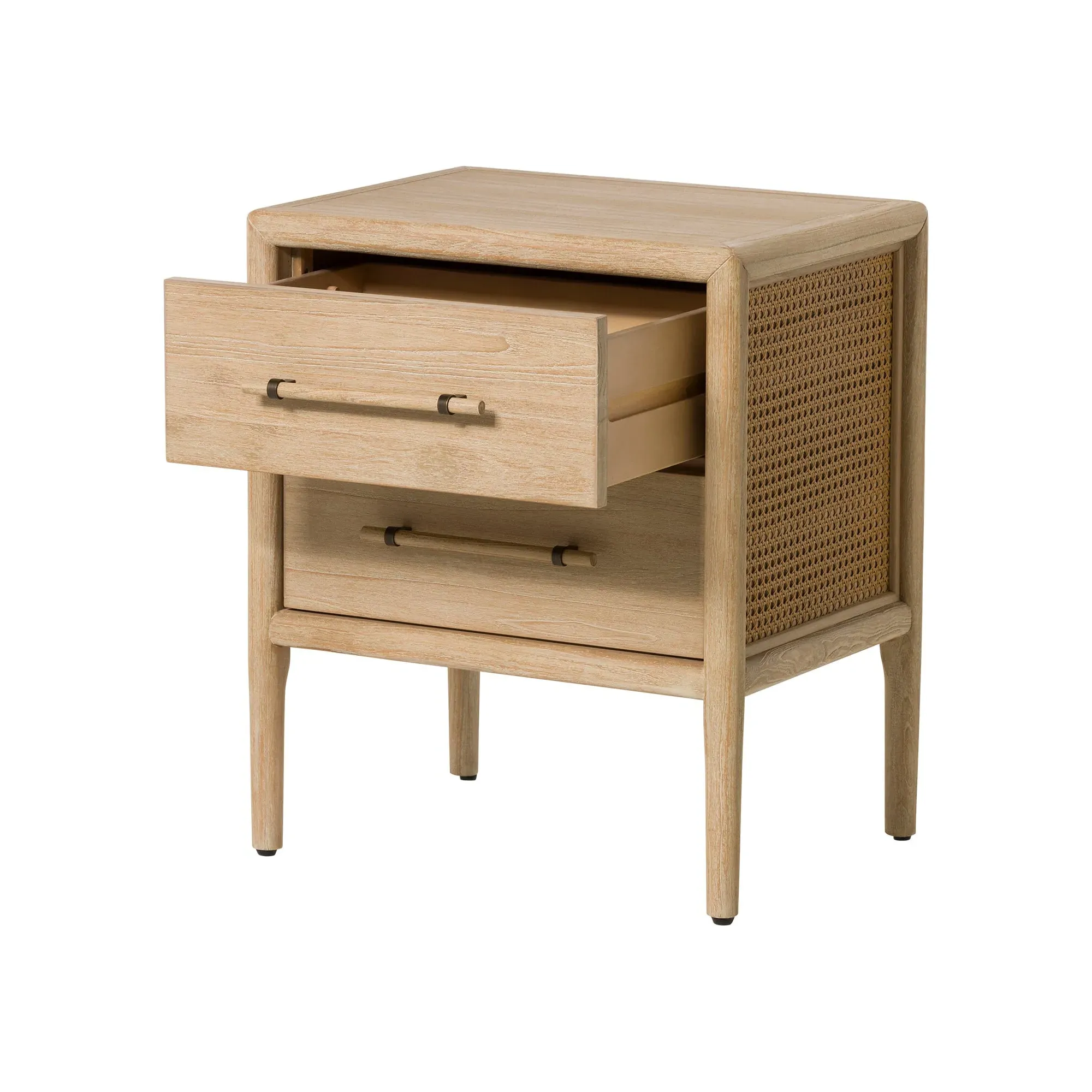 Lucerne Nightstand - Neutral, Mindi Wood