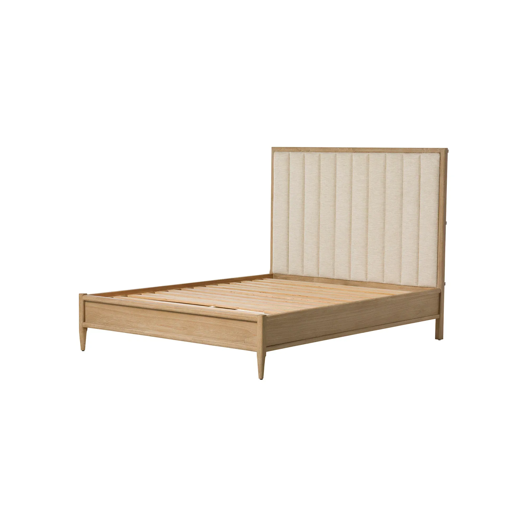 Lucerne Super King Bed Frame - Neutral, Mindi Wood