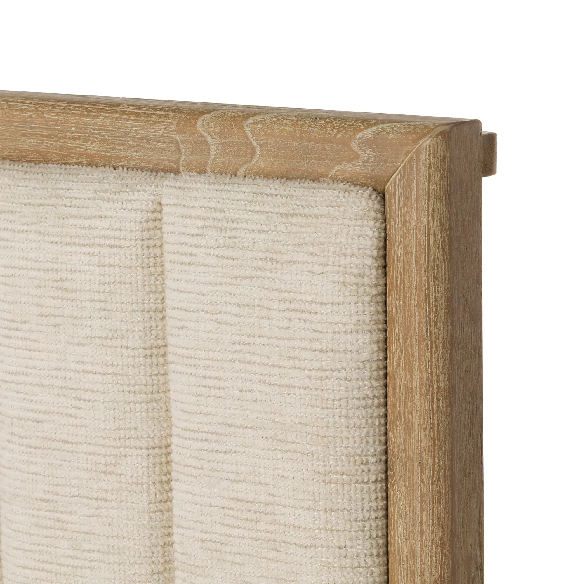 Lucerne Super King Bed Frame - Neutral, Mindi Wood