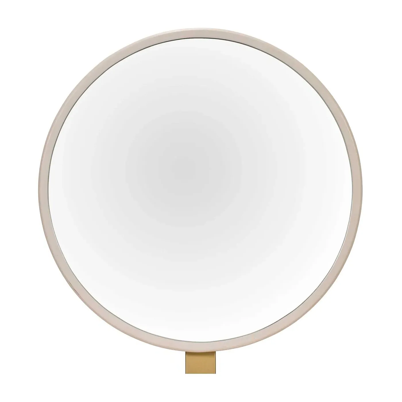 Lucia Round Gallery Mirror - Wood
