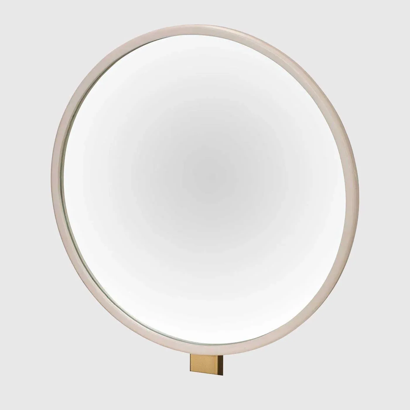 Lucia Round Gallery Mirror - Wood image