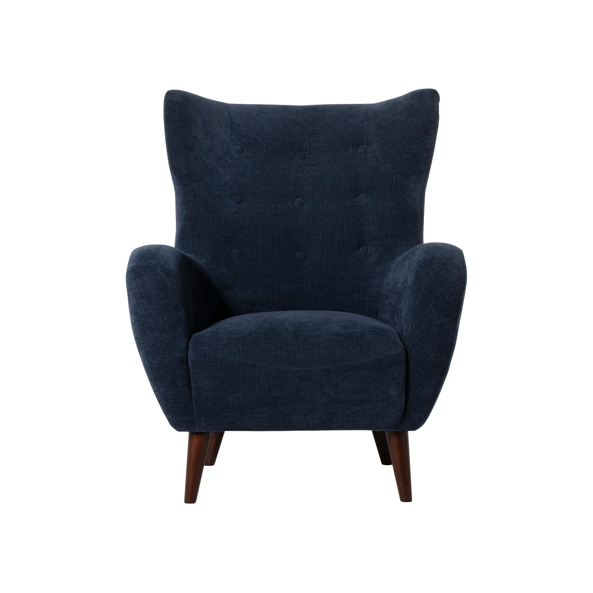 Lucian Armchair - Blue, Polyester