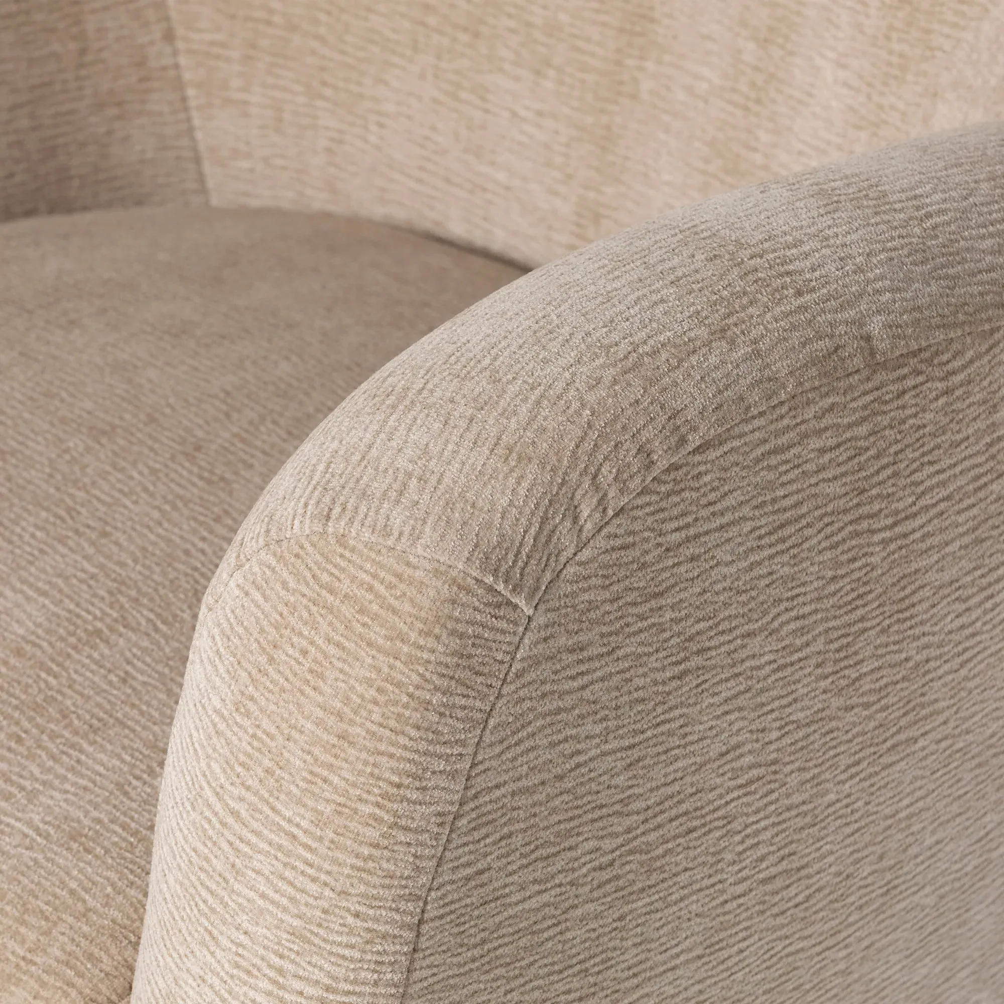 Lucian Armchair - Neutral, Polyester