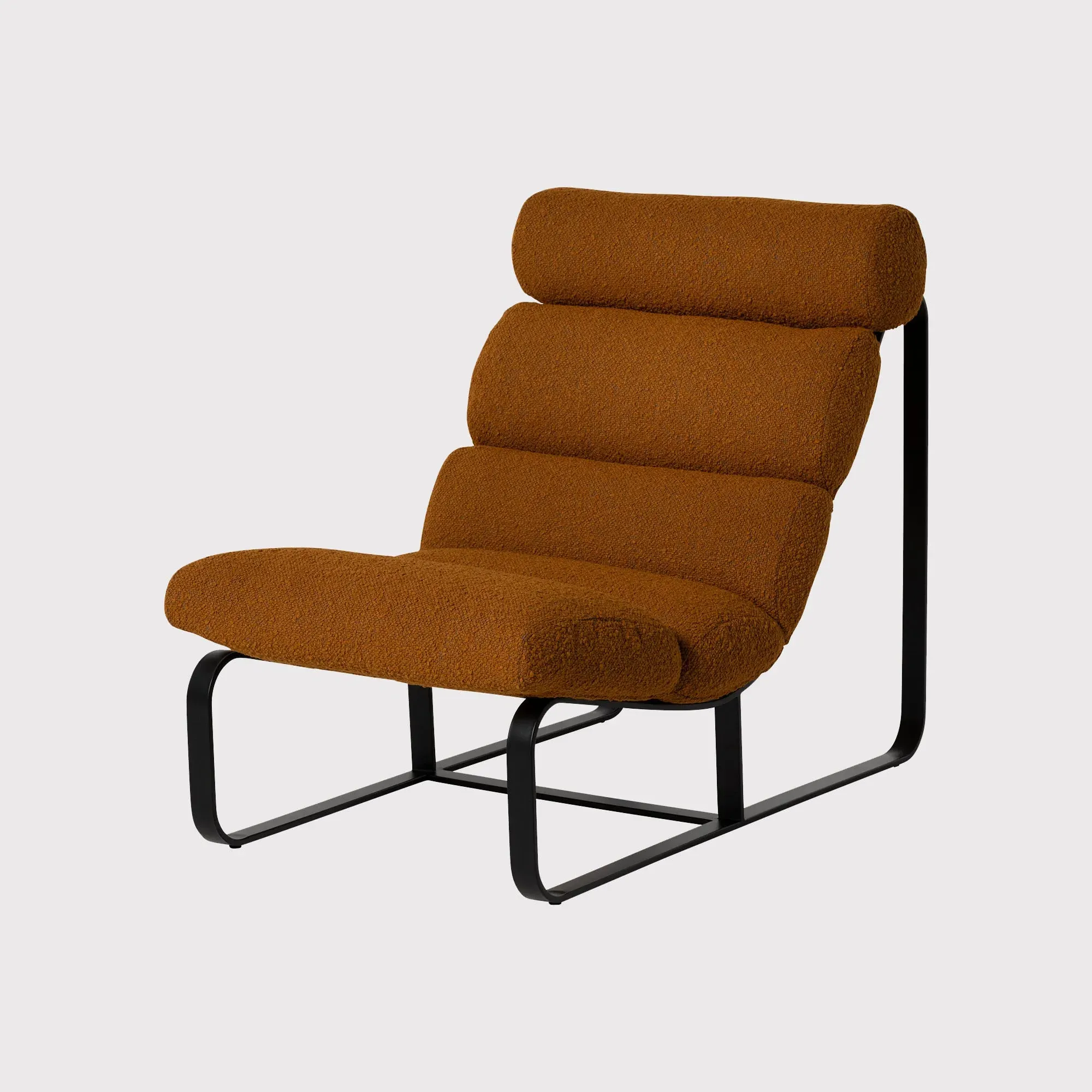 Lucien Accent Chair - Yellow, Boucle image