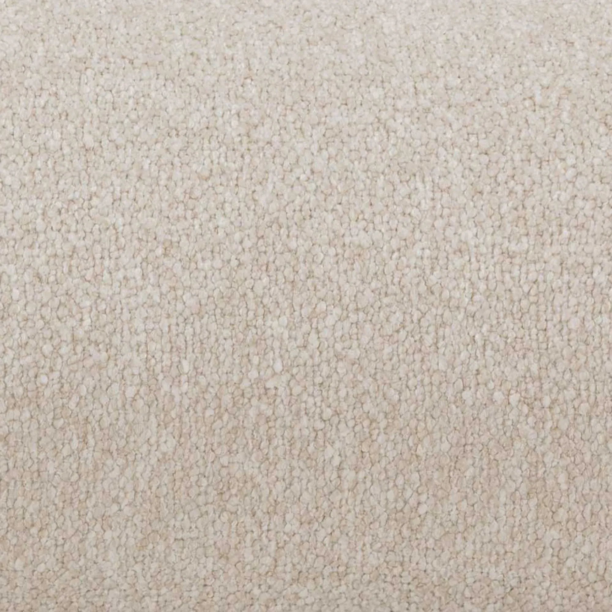 Lucien Footstool - White, Boucle