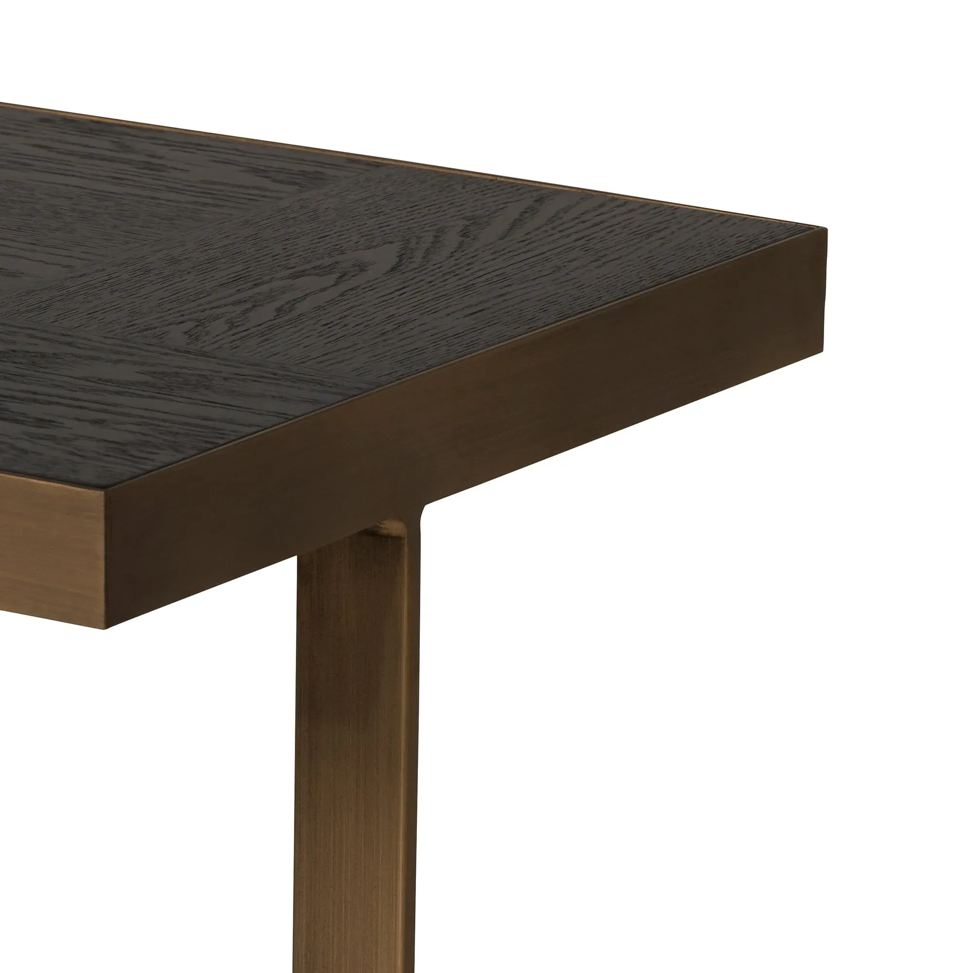 Lysa End Table - Brown, Oak
