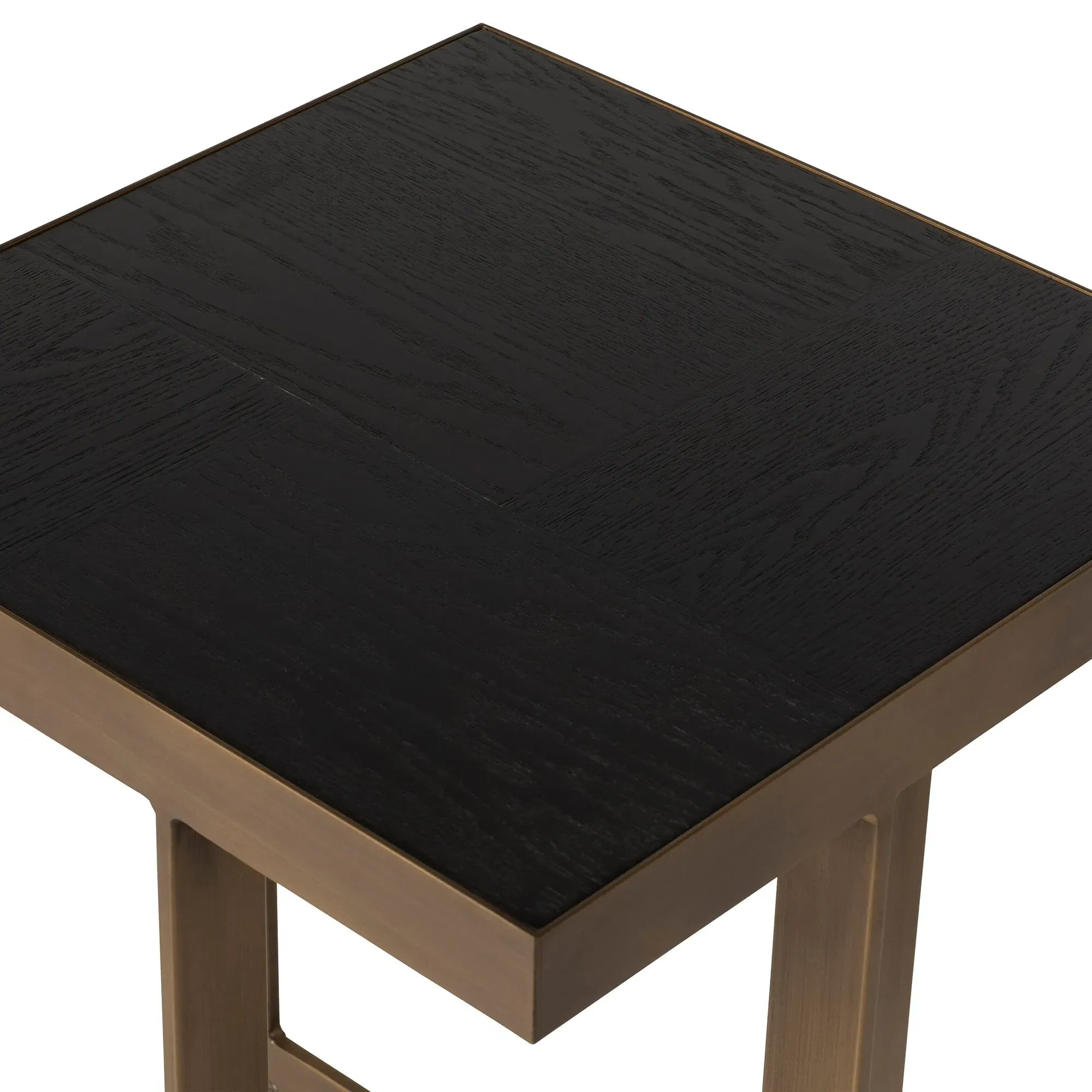 Lysa End Table - Brown, Oak