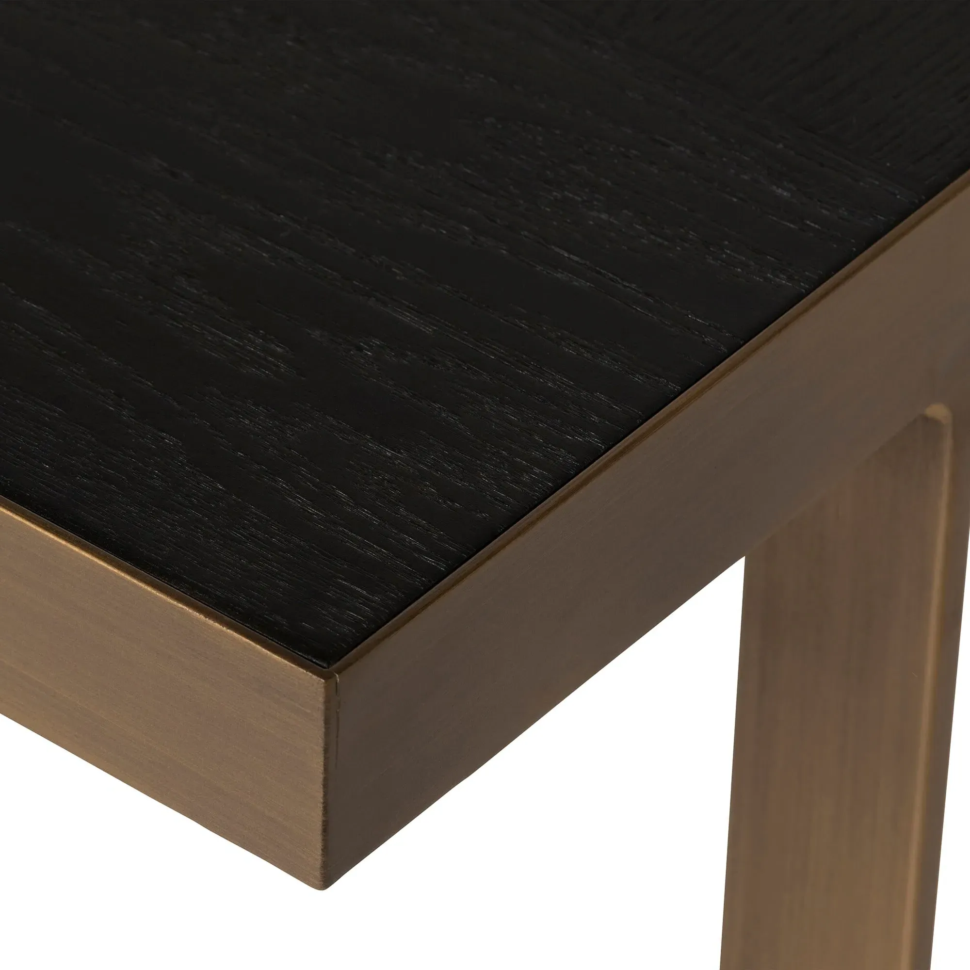 Lysa End Table - Brown, Oak